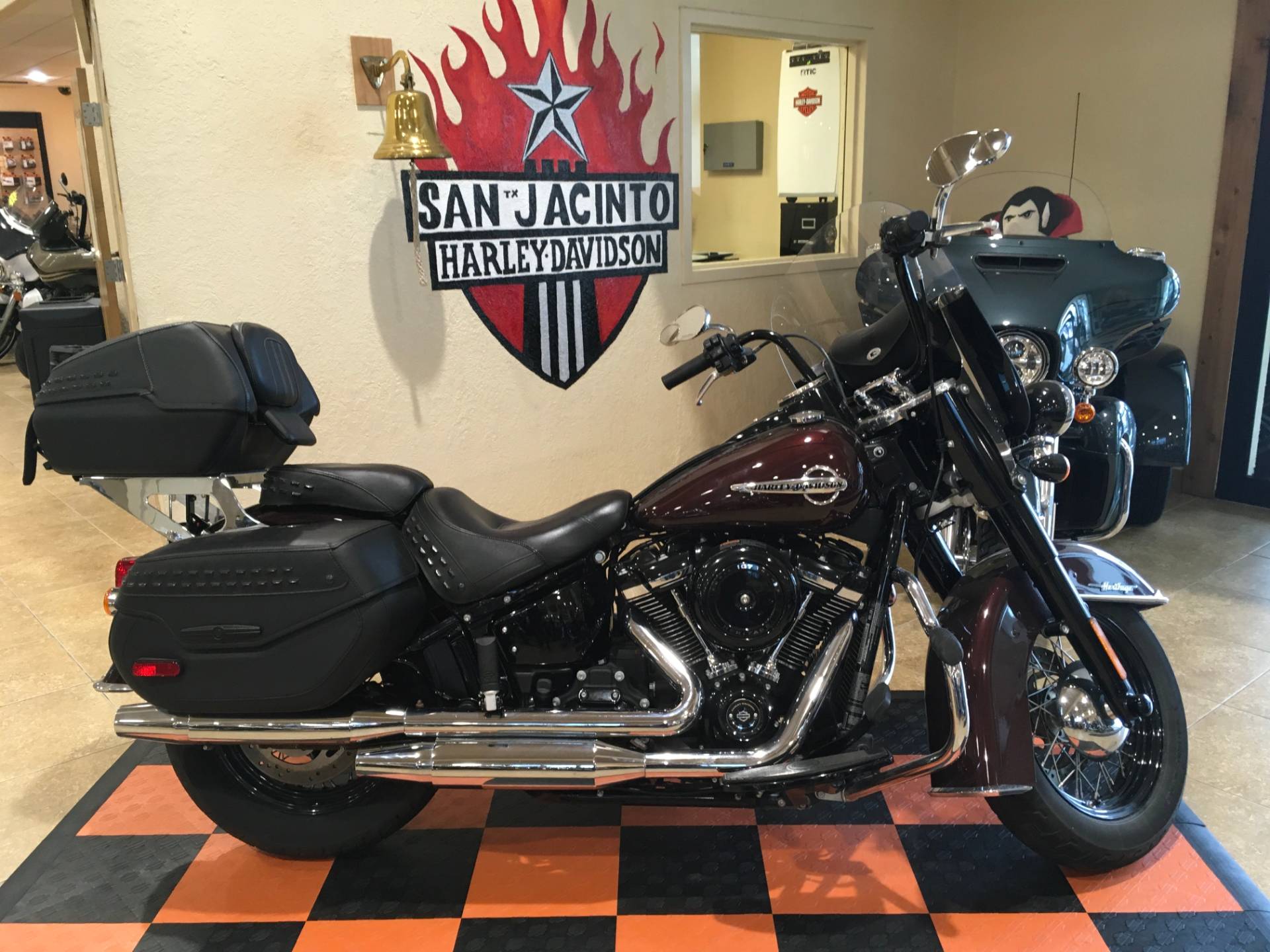 Used 2018 Harley Davidson Heritage Classic Motorcycles In Pasadena Tx 044218a Twisted Cherry