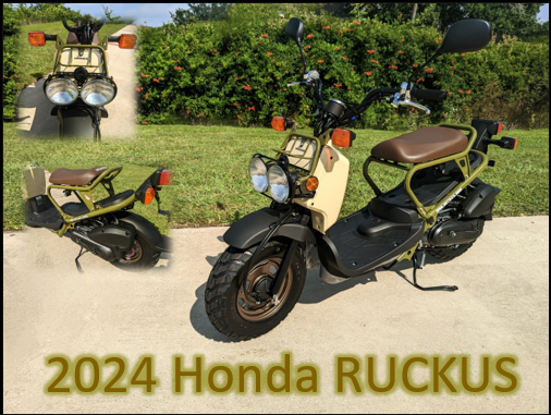 New 2024 Honda Ruckus | Scooters In Houston Tx | N/A Beige