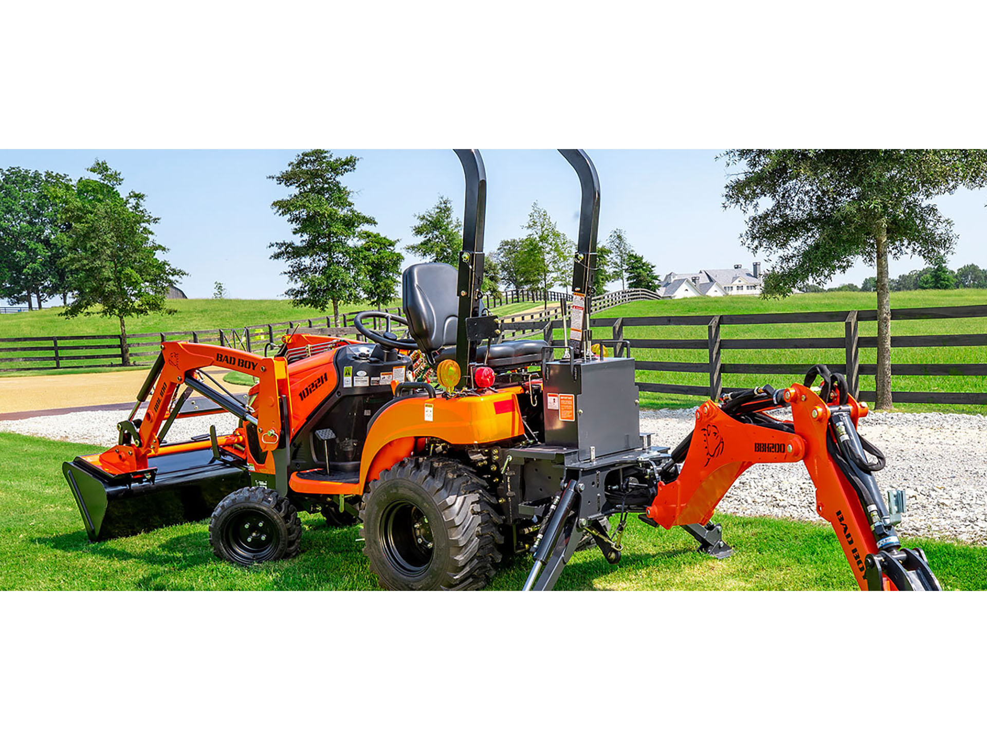 2024 Bad Boy Mowers 1022 with Loader & Backhoe in Lowell, Michigan