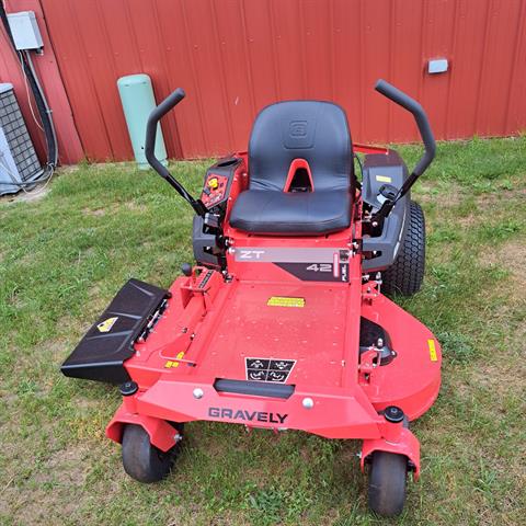 2024 Gravely USA ZT 42 in. Kawasaki FR600V 18 hp in Lowell, Michigan - Photo 1