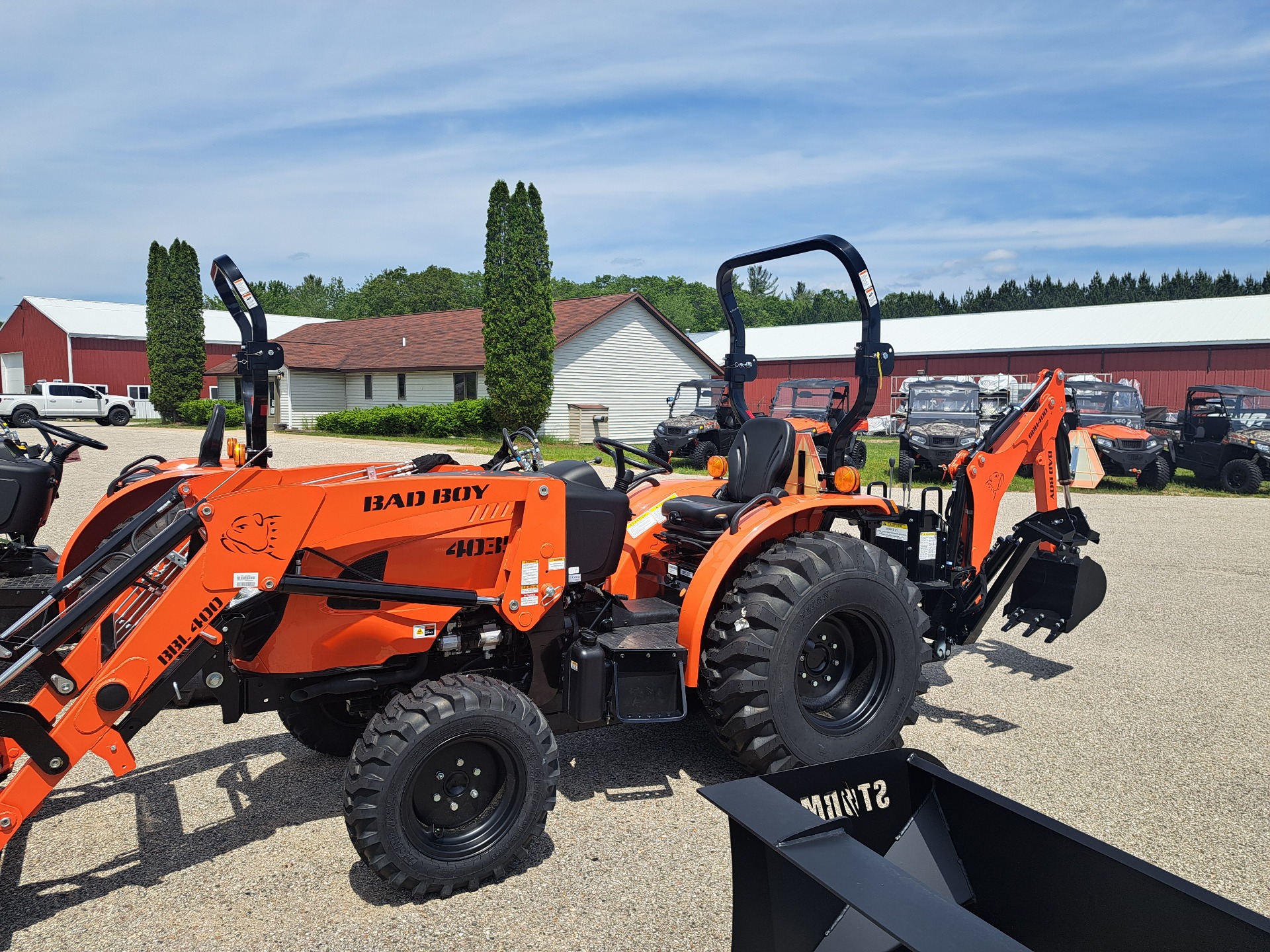 2024 Bad Boy Mowers 4035 with Loader & Backhoe in Lowell, Michigan - Photo 2