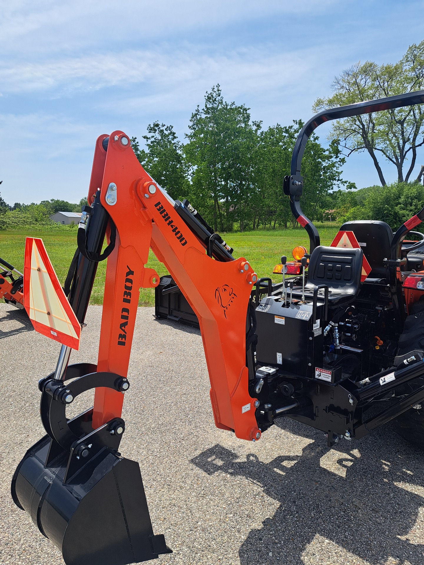 2024 Bad Boy Mowers 4035 with Loader & Backhoe in Lowell, Michigan - Photo 4