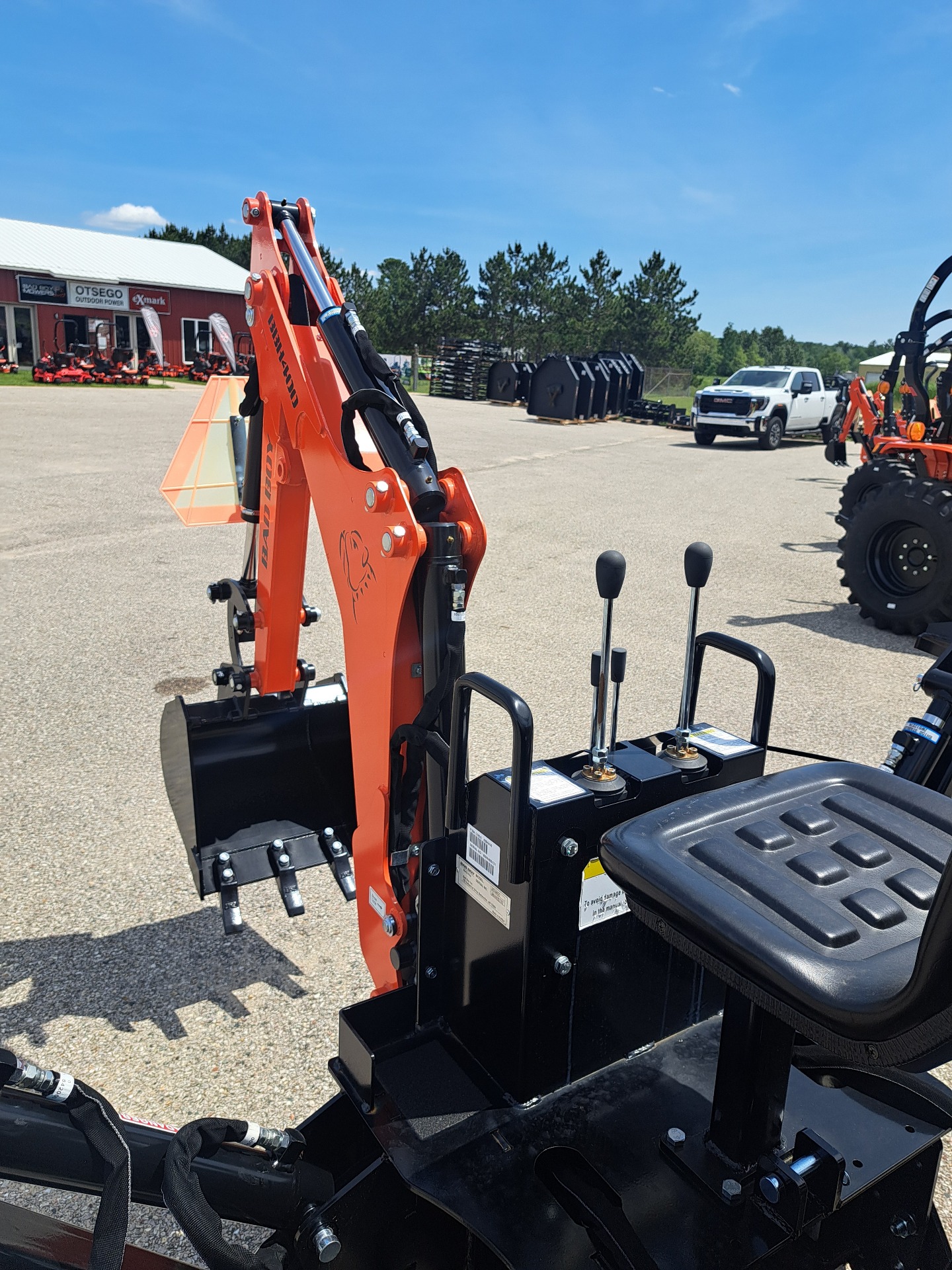 2024 Bad Boy Mowers 4035 with Loader & Backhoe in Lowell, Michigan - Photo 6