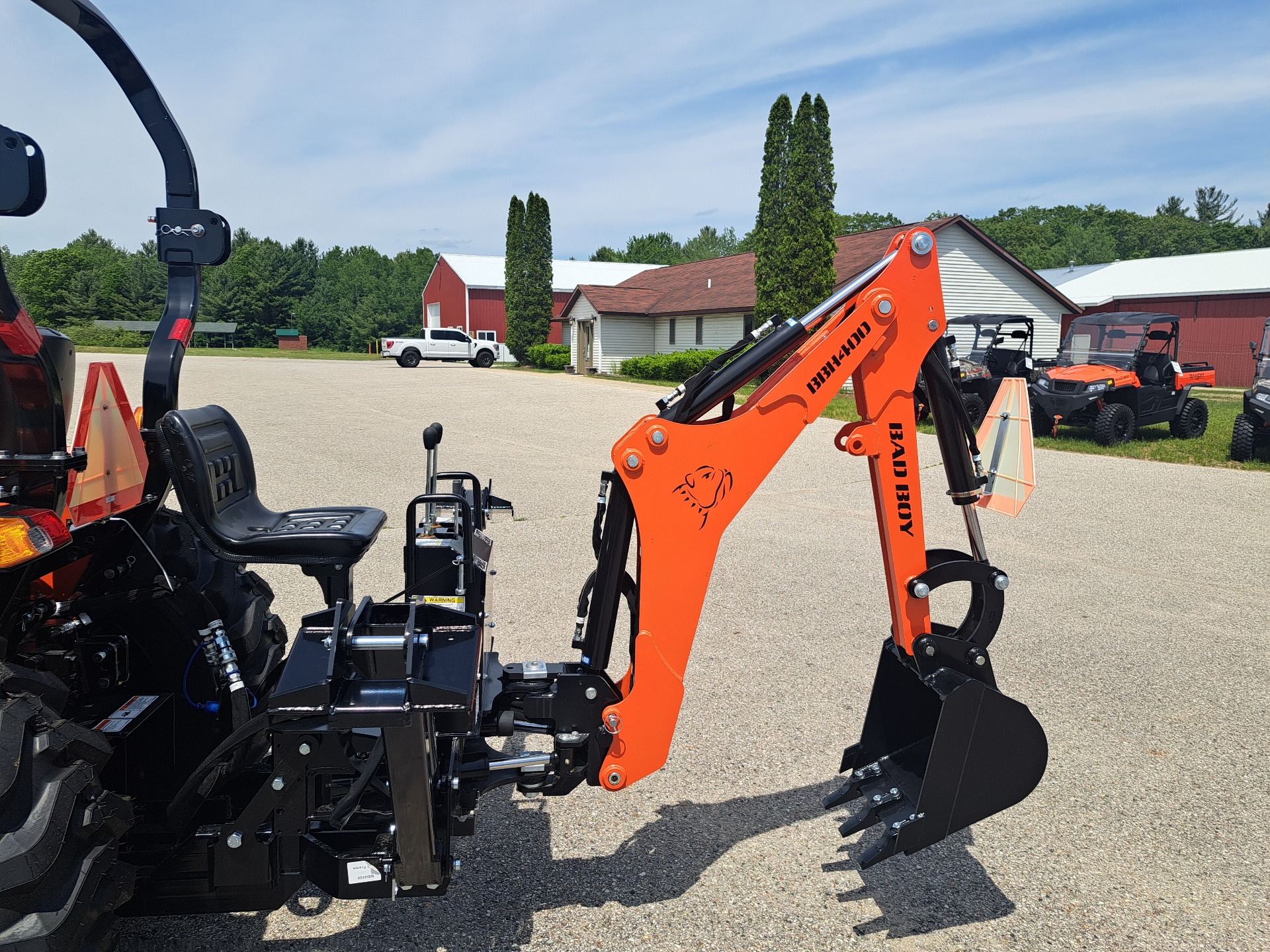 2024 Bad Boy Mowers 4035 with Loader & Backhoe in Lowell, Michigan - Photo 7