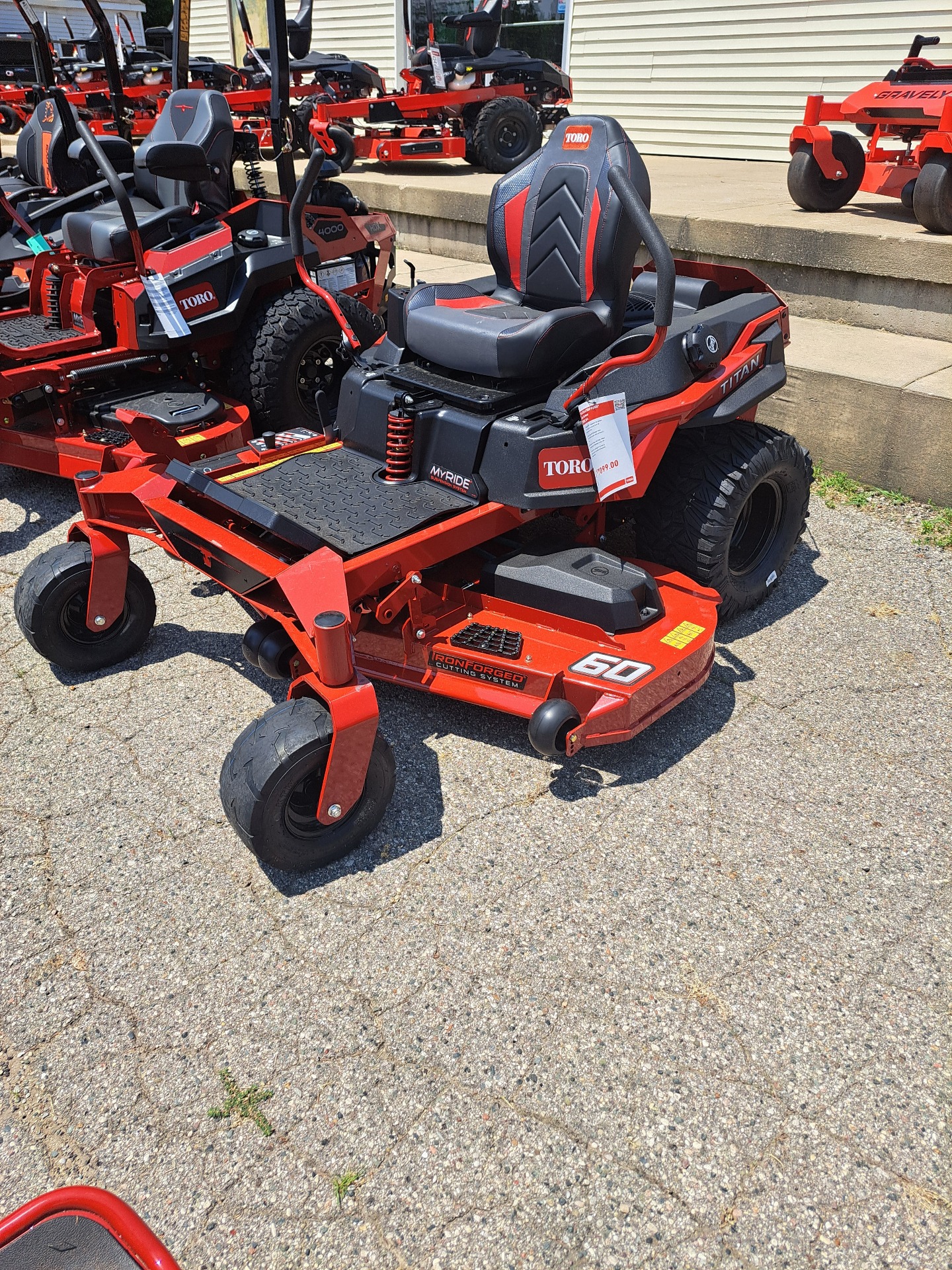 2024 Toro TITAN 60 in. Kohler 26 hp MyRIDE in Lowell, Michigan - Photo 1