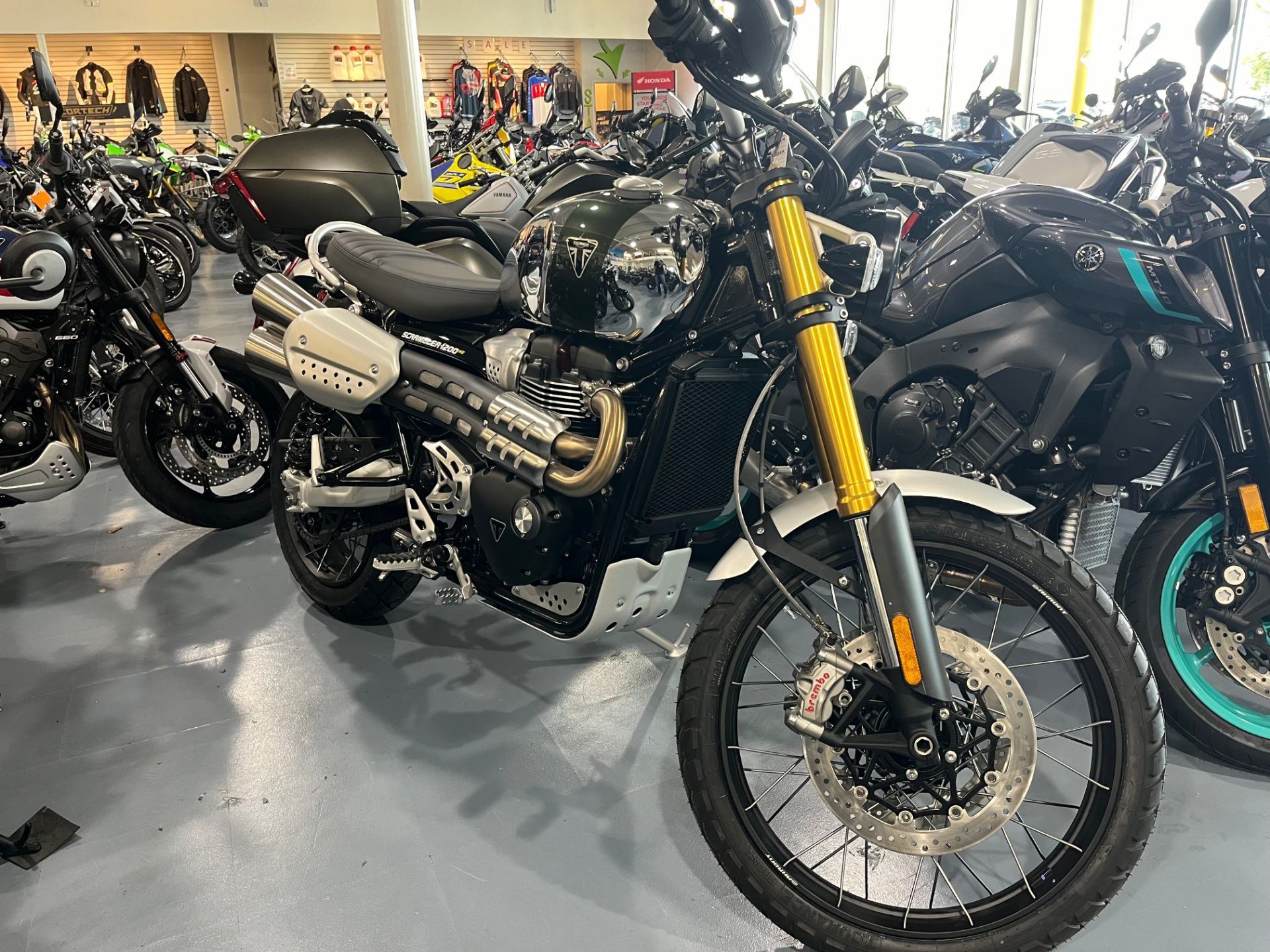 2023 Triumph Scrambler 1200 XE Chrome Edition in Iowa City, Iowa - Photo 1