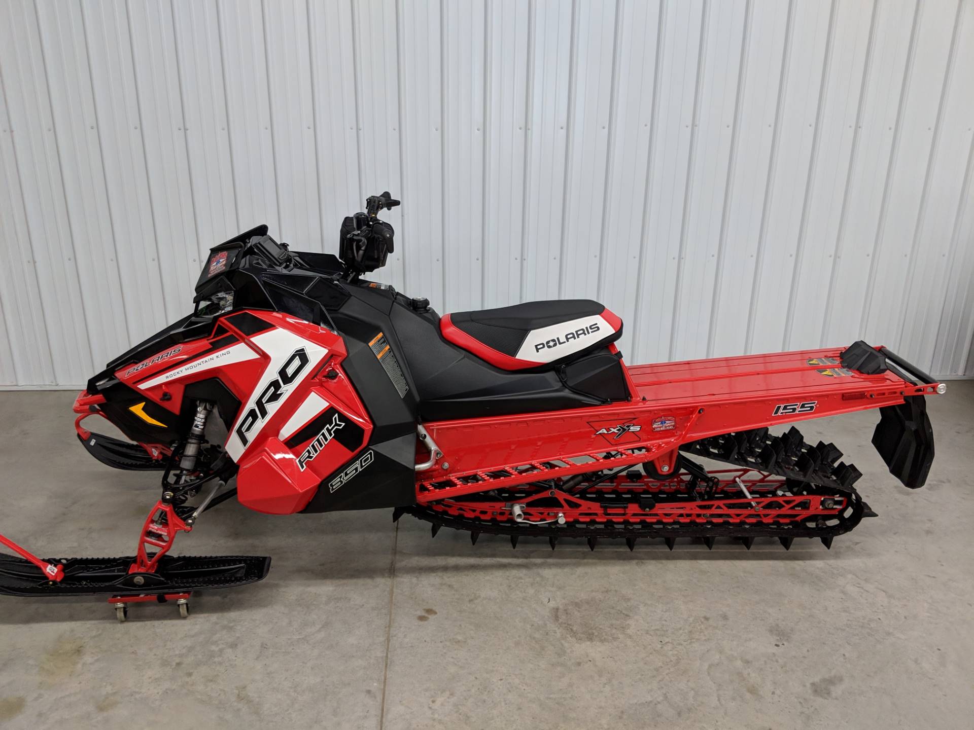 2019 Polaris 850 PRO-RMK 155 SnowCheck Select For Sale Algona, IA : 40058