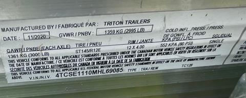 2021 Triton Trailers TC 128 in Port Washington, Wisconsin - Photo 5