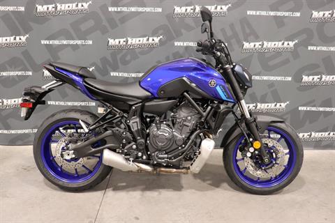 2023 Yamaha MT-07 in Vincentown, New Jersey - Photo 1