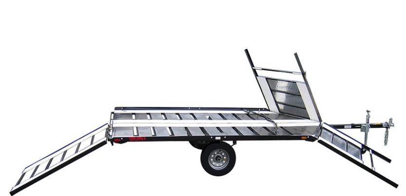 2021 Echo Trailers 2-place Snowmobile Trailer-  Drive-On/Drive-Off in Spearfish, South Dakota - Photo 6