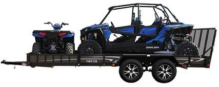 2024 Echo Trailers 17' Ultimate UTV/ATV Trailer in Spearfish, South Dakota