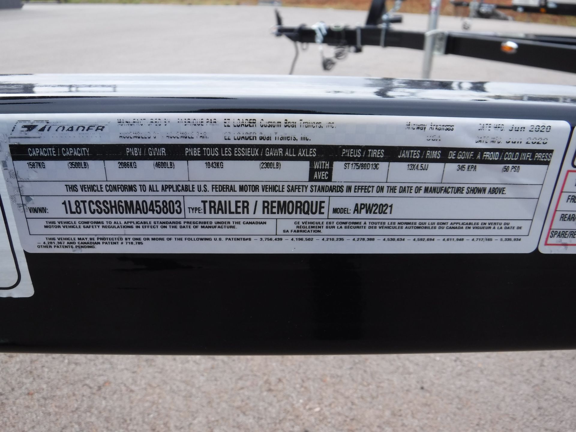 2023 EZ Loader 19'-23' Premium Tandem Axle Pontoon Trailer in Spearfish, South Dakota - Photo 4