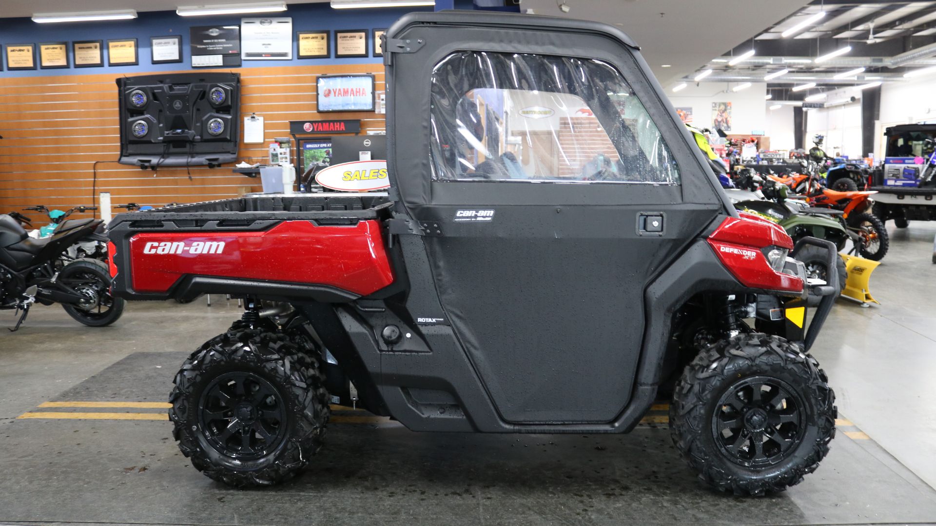 New 2024 CanAm Defender XT HD9 Fiery Red Utility Vehicles For Sale