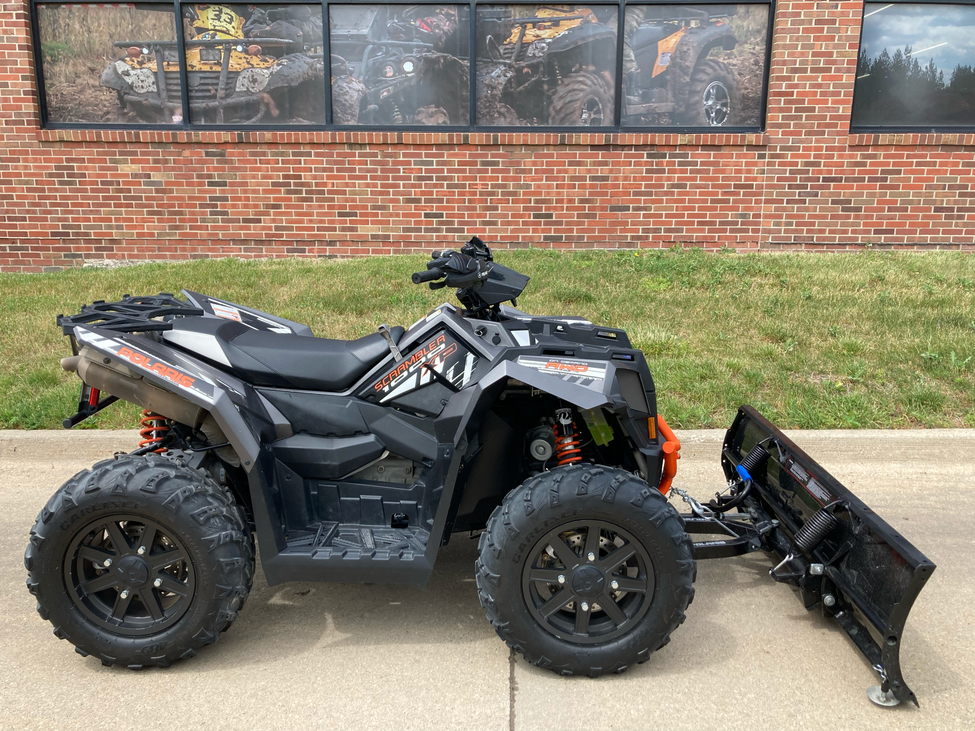 Used 17 Polaris Scrambler Xp 1000 Titanium Matte Metallic 108 Atvs In Grimes Ia