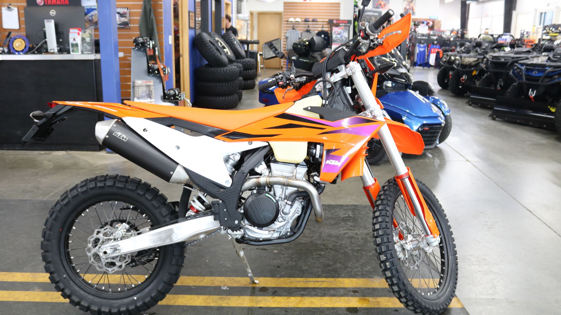 New 2024 KTM 350 EXCF Orange Motorcycles For Sale in Grimes, Iowa