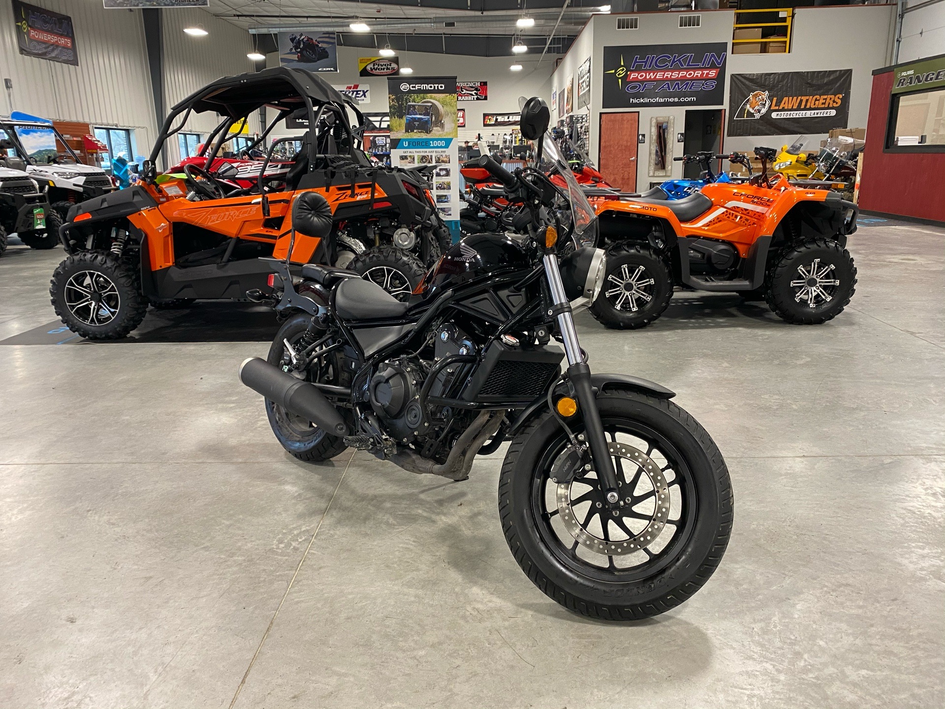 custom honda rebel 500