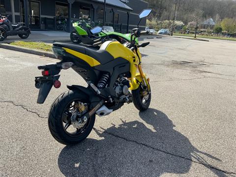 2022 Kawasaki Z125 Pro in Barboursville, West Virginia - Photo 5