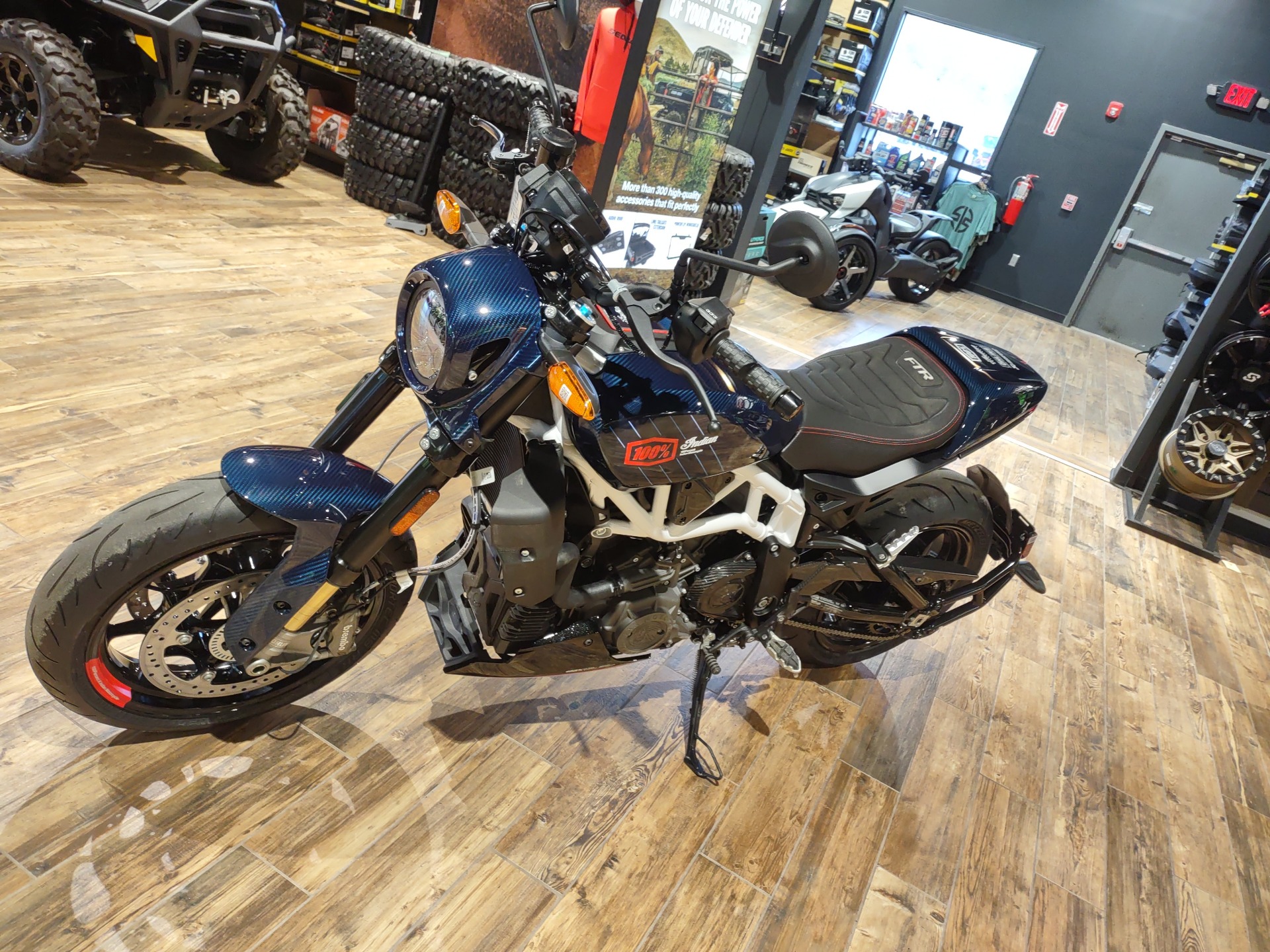 2024 Indian Motorcycle FTR X 100% R Carbon in Barboursville, West Virginia - Photo 4