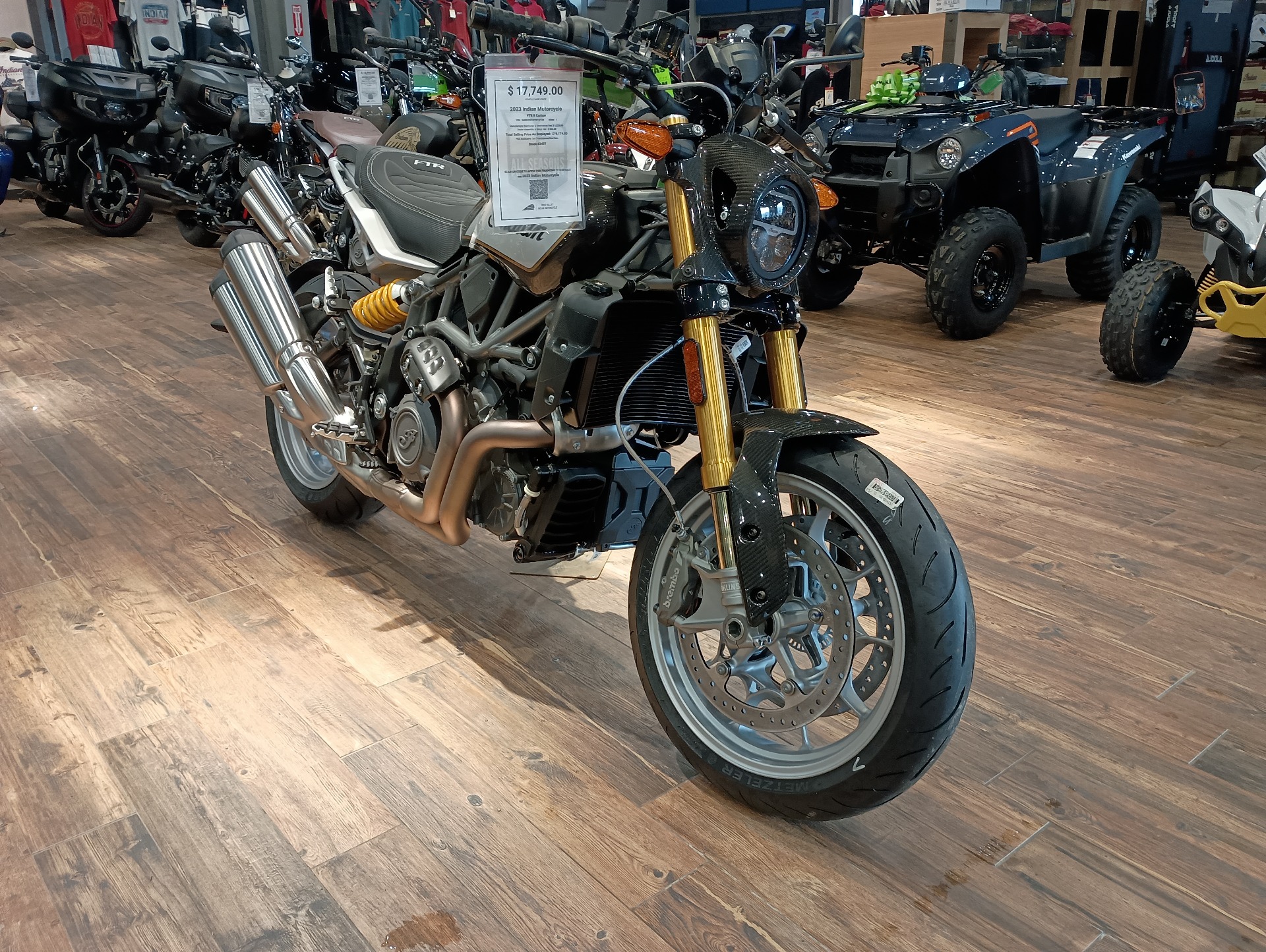 2023 Indian Motorcycle FTR R Carbon in Mineral Wells, West Virginia - Photo 7