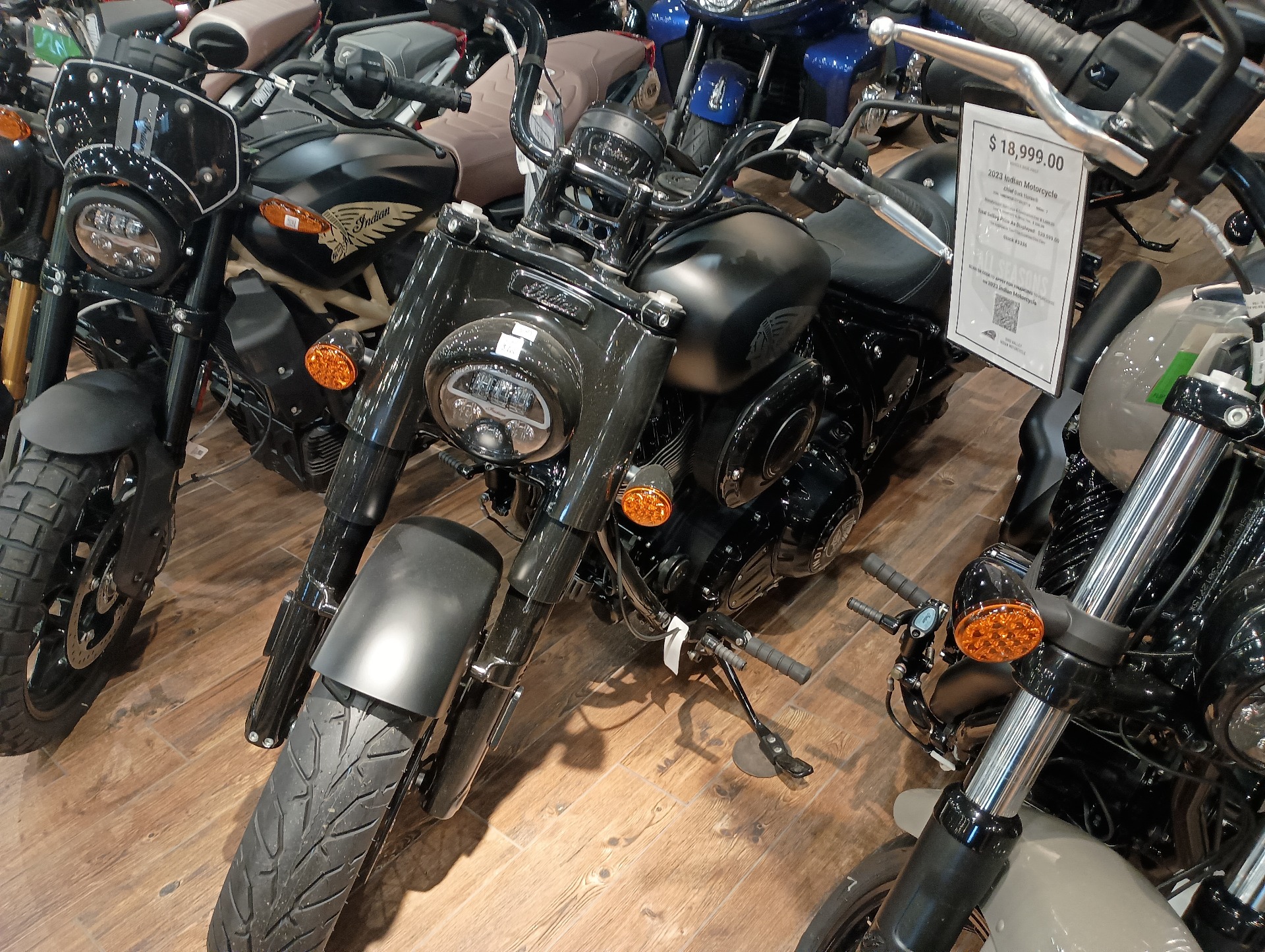 2023 Indian Motorcycle Chief Bobber Dark Horse® in Mineral Wells, West Virginia - Photo 1