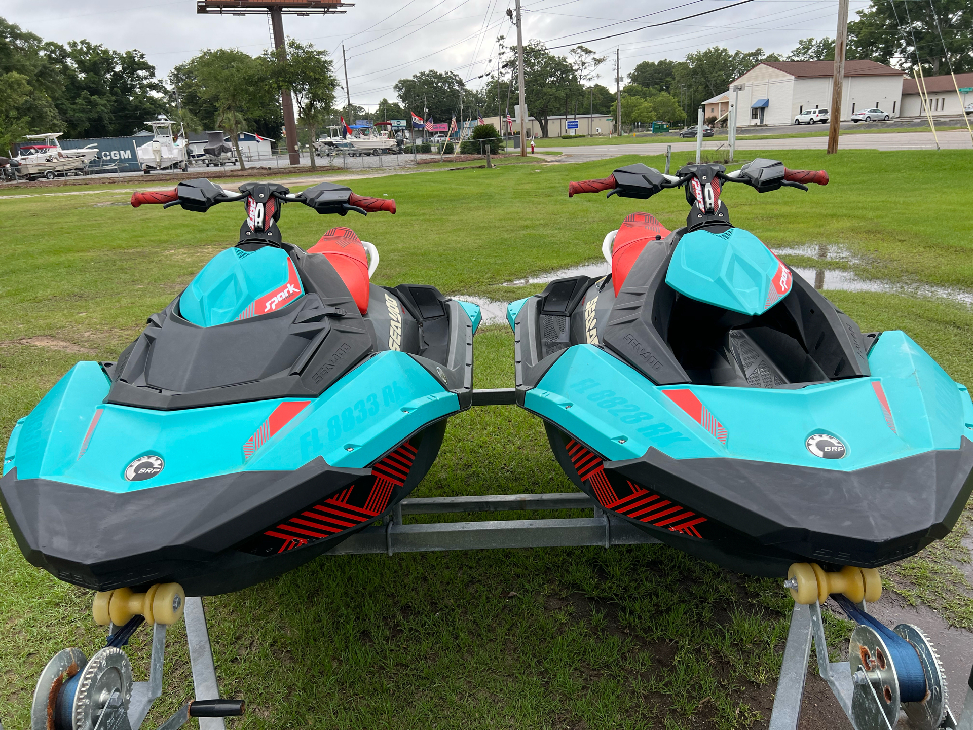 2017 Sea-Doo Spark 2up Trixx iBR in Pensacola, Florida - Photo 8