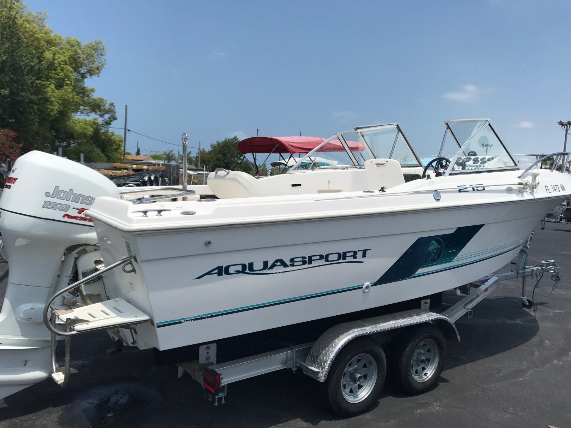 New 1998 Aquasport 215 DC Small Boats In Holiday, FL