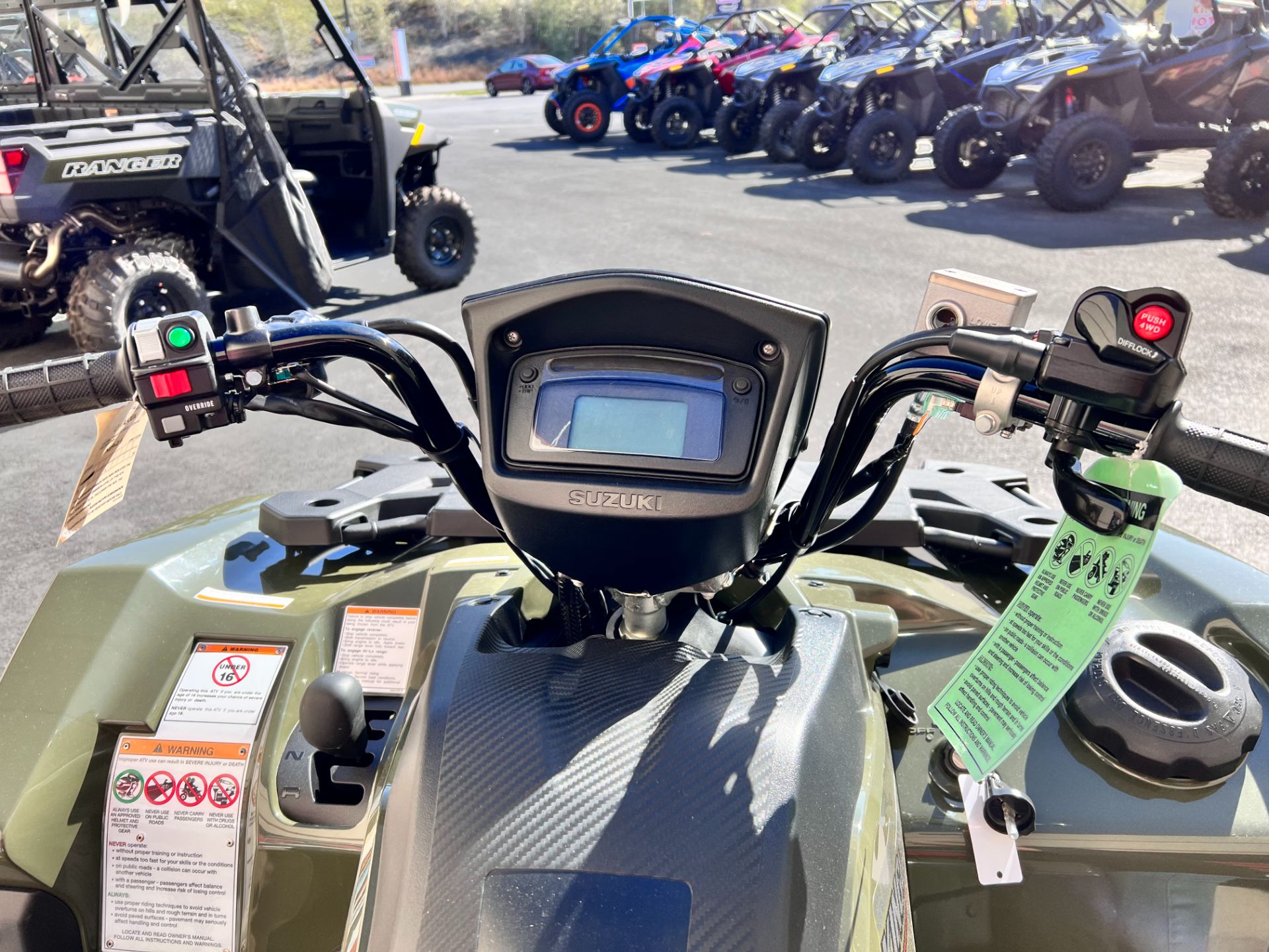 2023 Suzuki KingQuad 750AXi Power Steering in Clearfield, Pennsylvania - Photo 14