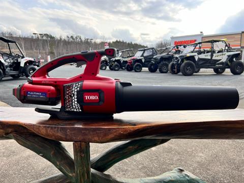 Toro 60V MAX 120 mph Brushless Leaf Blower w/ 2.5Ah Battery in Clearfield, Pennsylvania - Photo 8