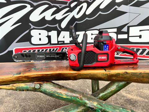 Toro 60V MAX 16 in. Brushless Chainsaw w/ 2.5Ah Battery in Clearfield, Pennsylvania - Photo 12