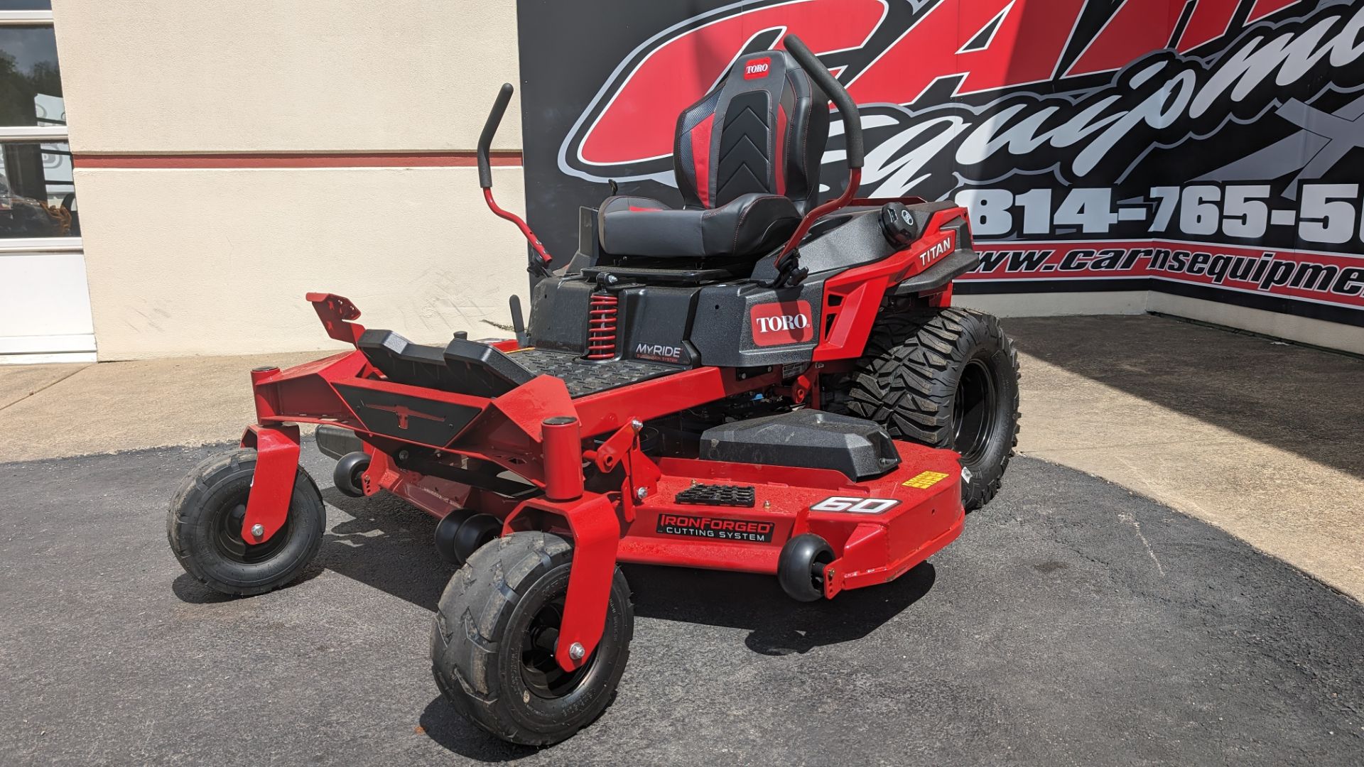 2024 Toro TITAN 60 in. Kohler 26 hp MyRIDE in Clearfield, Pennsylvania - Photo 1