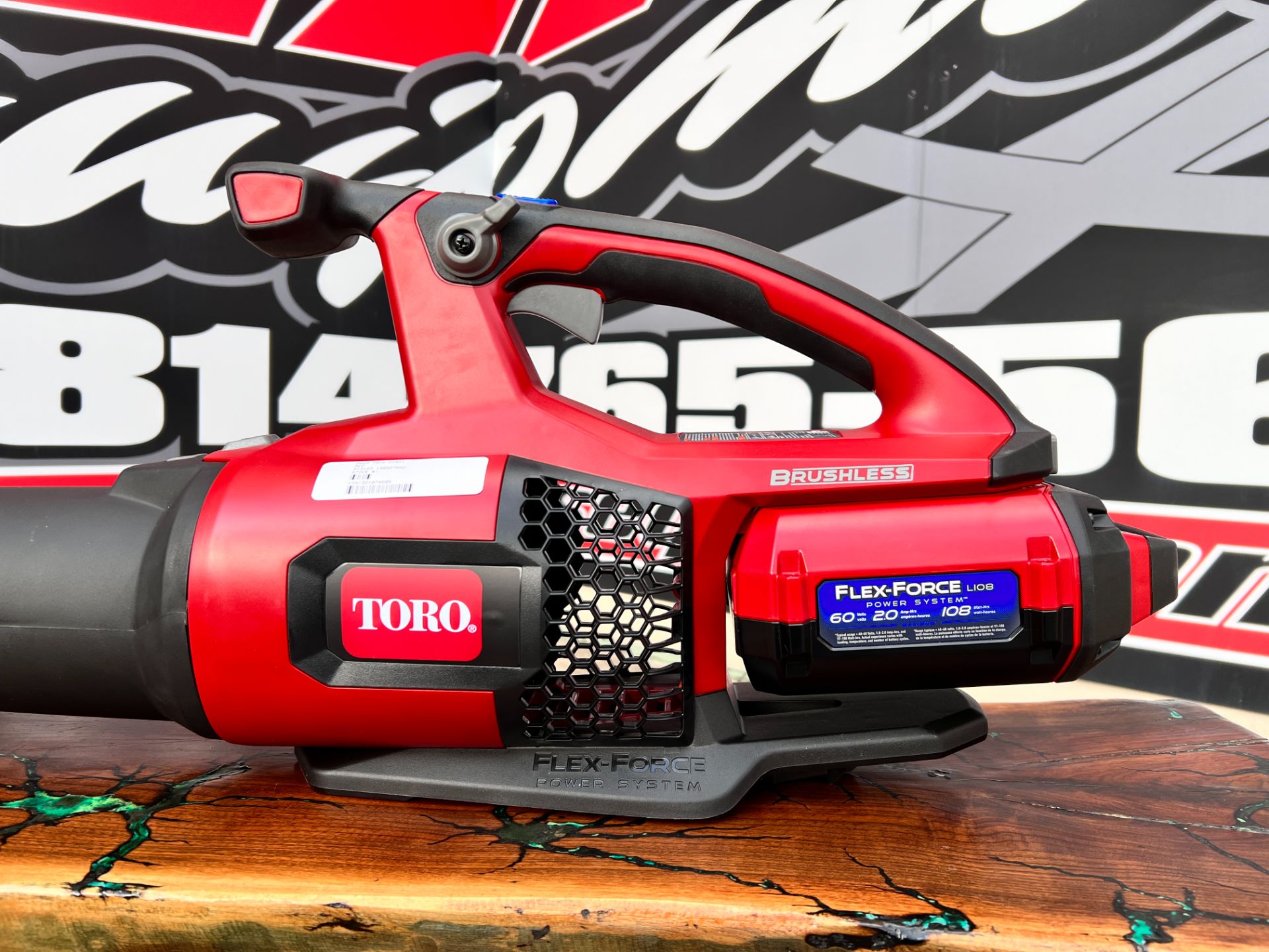 Toro 60V MAX 110 mph Brushless Leaf Blower w/ 2.0Ah Battery in Clearfield, Pennsylvania - Photo 2