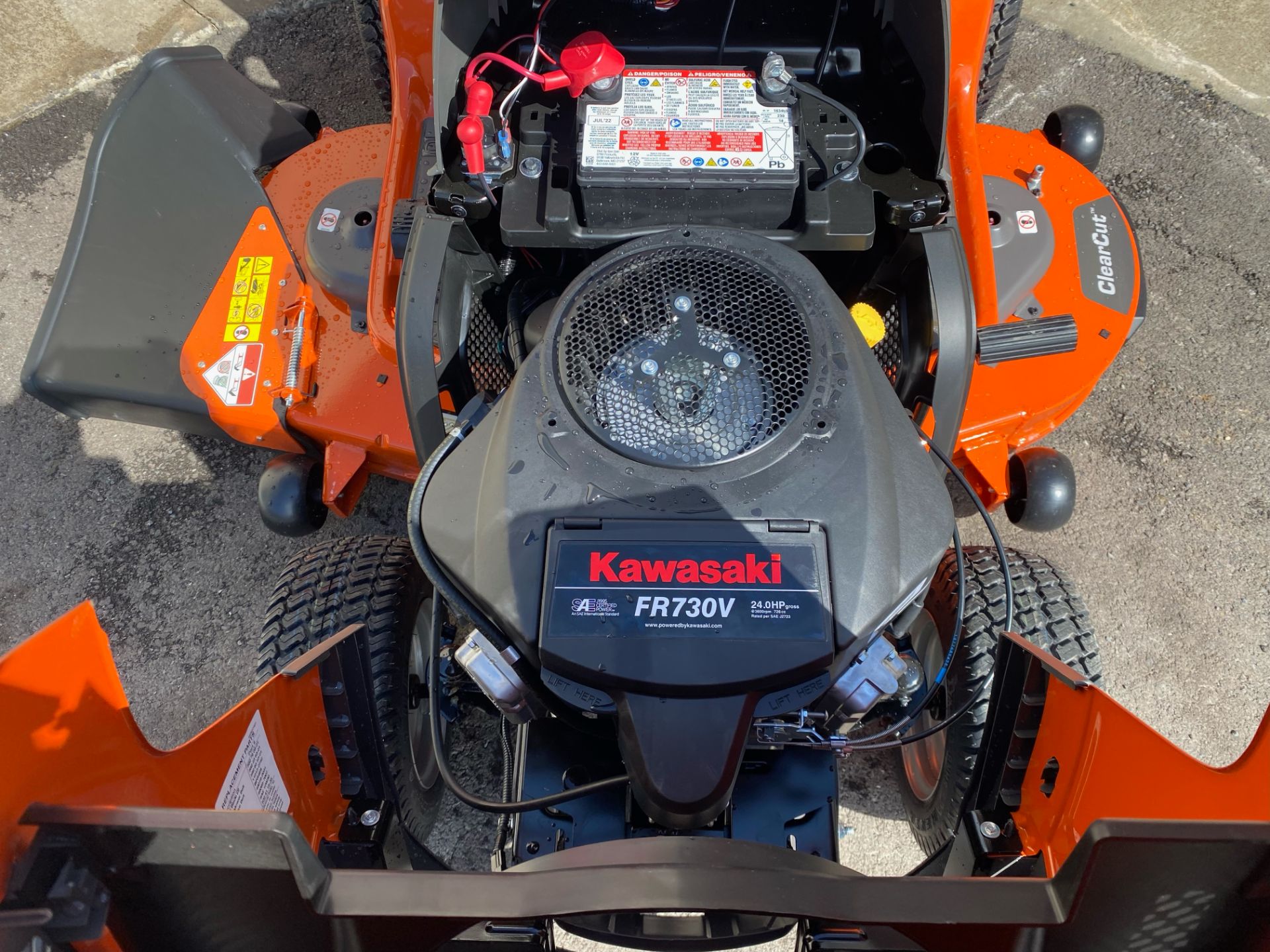 2024 Husqvarna Power Equipment TS 354XD 54 in. Kawasaki FR Series 24 hp in Clearfield, Pennsylvania - Photo 11