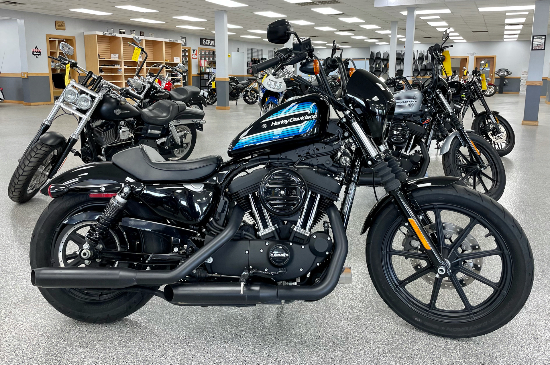 Used 2018 Harley Davidson Iron 1200 Vivid Black Motorcycles In Fredericksburg Va 10640