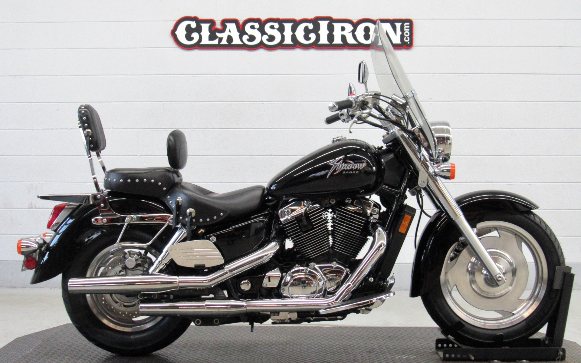 Used 2001 Honda Shadow Sabre Black Motorcycles In Fredericksburg Va 10323