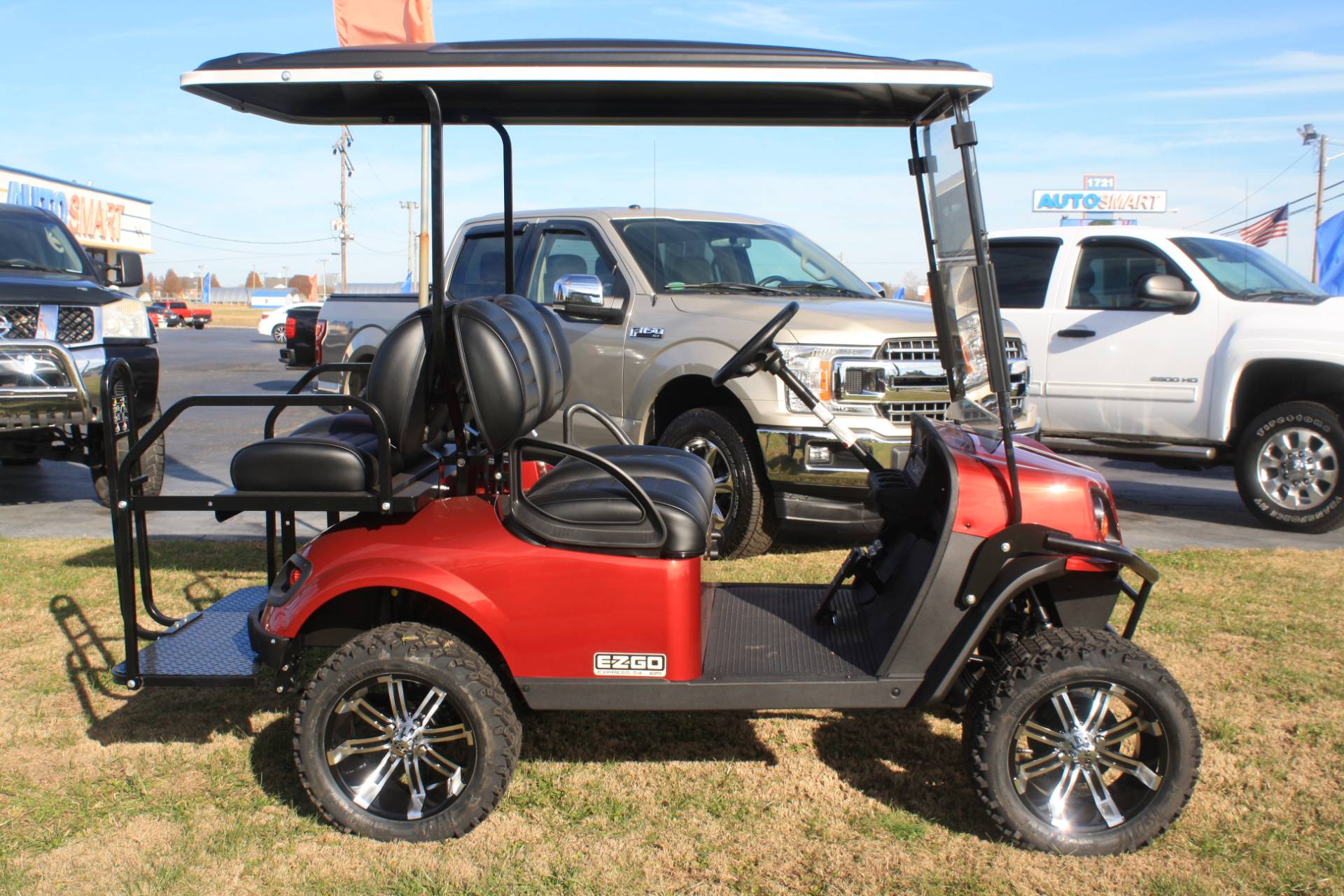 New 2021 E-Z-GO Express S4 Gas Specialty Vehicles in Campbellsville, KY | Stock Number: EZ0058