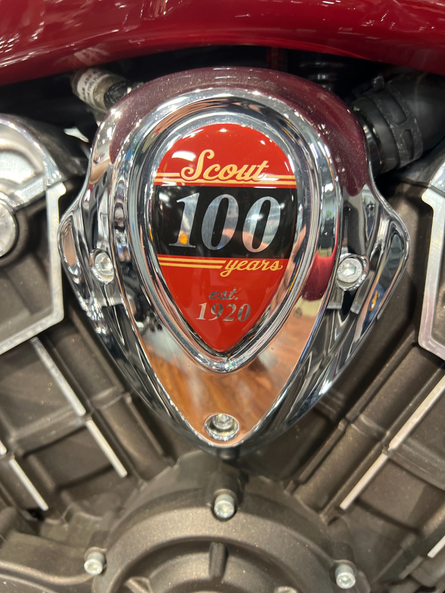 2020 Indian Motorcycle Scout® 100th Anniversary in Saint Clairsville, Ohio - Photo 3