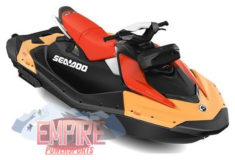 2024 Sea-Doo Spark 3up 90 hp iBR Convenience Package + Sound System in Phoenix, New York - Photo 1