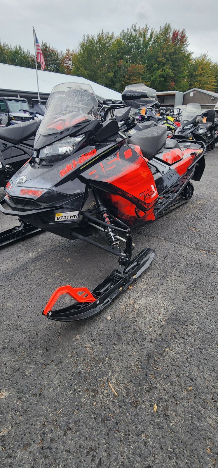 2022 Ski-Doo MXZ X 850 E-TEC ES RipSaw 1.25 in Phoenix, New York - Photo 3