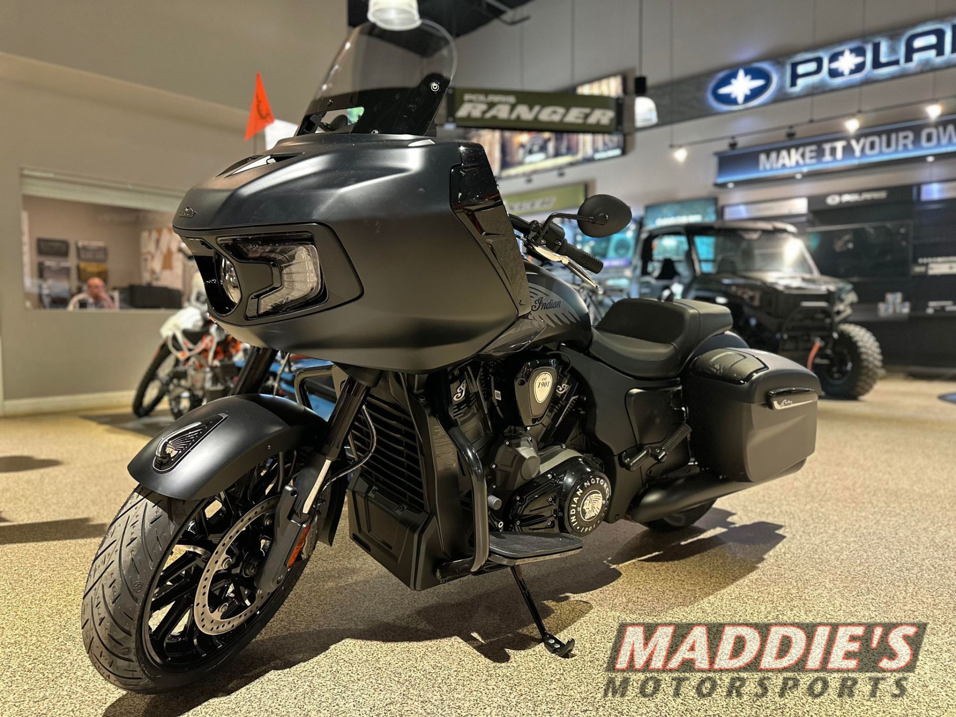 2024 Indian Motorcycle Challenger® Dark Horse® with PowerBand Audio Package in Hamburg, New York - Photo 1