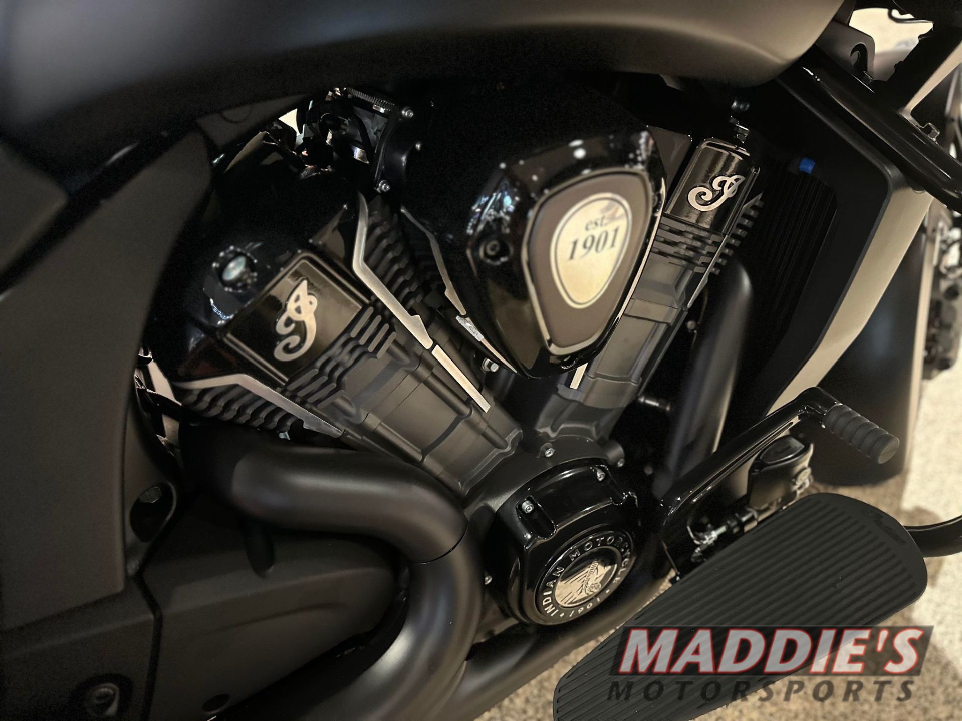 2024 Indian Motorcycle Challenger® Dark Horse® with PowerBand Audio Package in Hamburg, New York - Photo 2