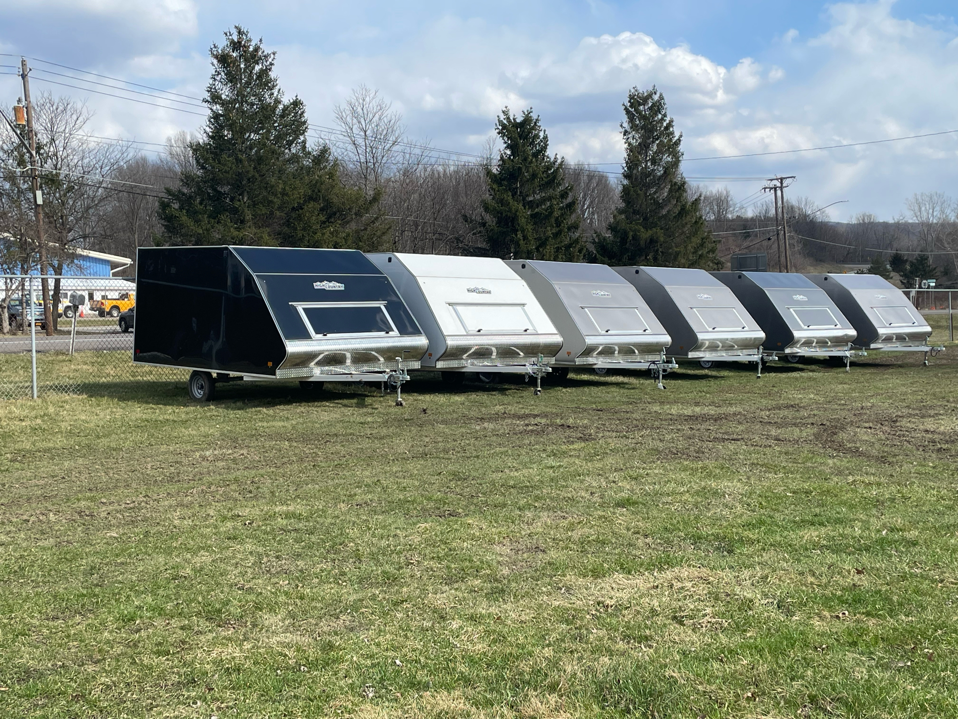 2023 High Country Trailers 101"x12' Crossover in Dansville, New York