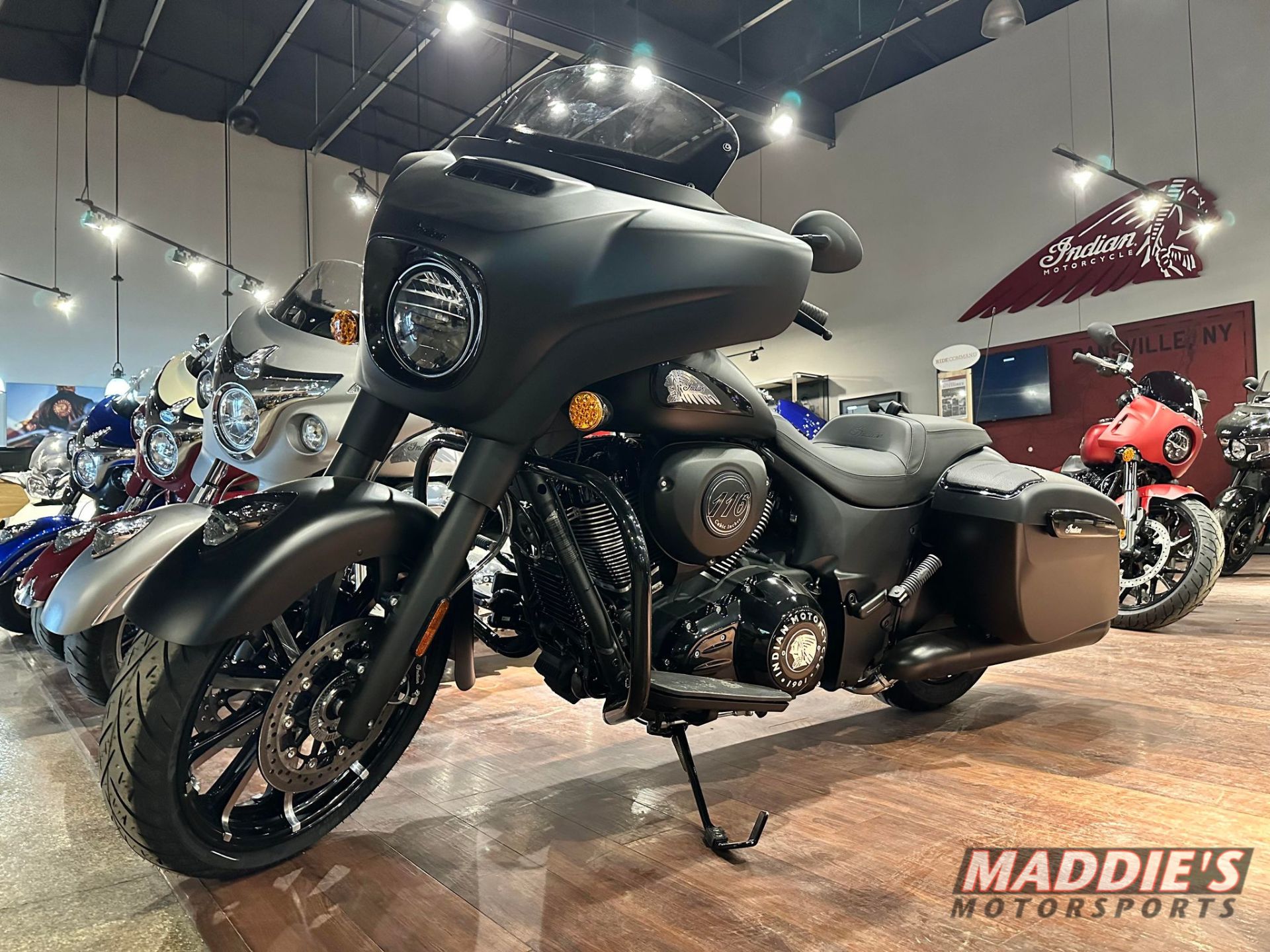 2024 Indian Motorcycle Chieftain® Dark Horse® with PowerBand Audio Package in Farmington, New York - Photo 1