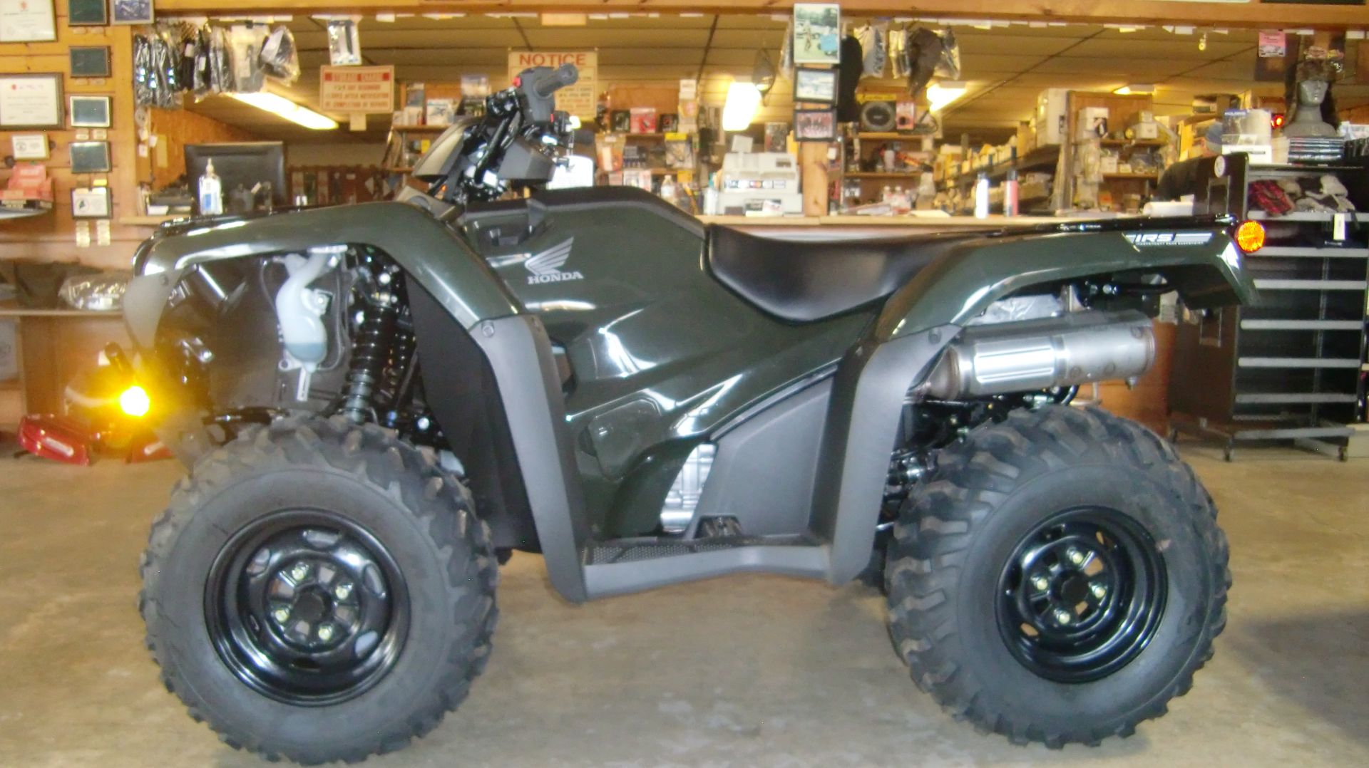 2023 Honda TRX420FA5 Rancher AT IRS 4x4 in Lincoln, Maine - Photo 1