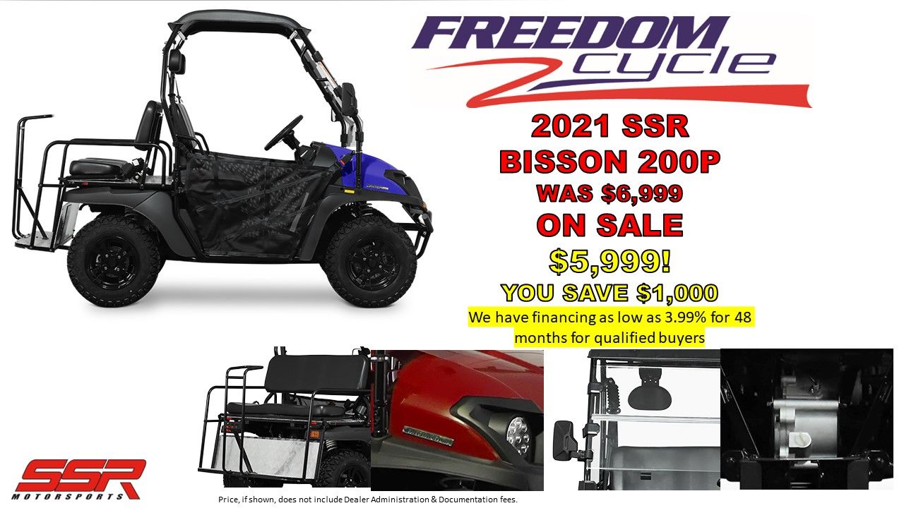 2021 SSR Motorsports Bison 200P in Concord, New Hampshire - Photo 1