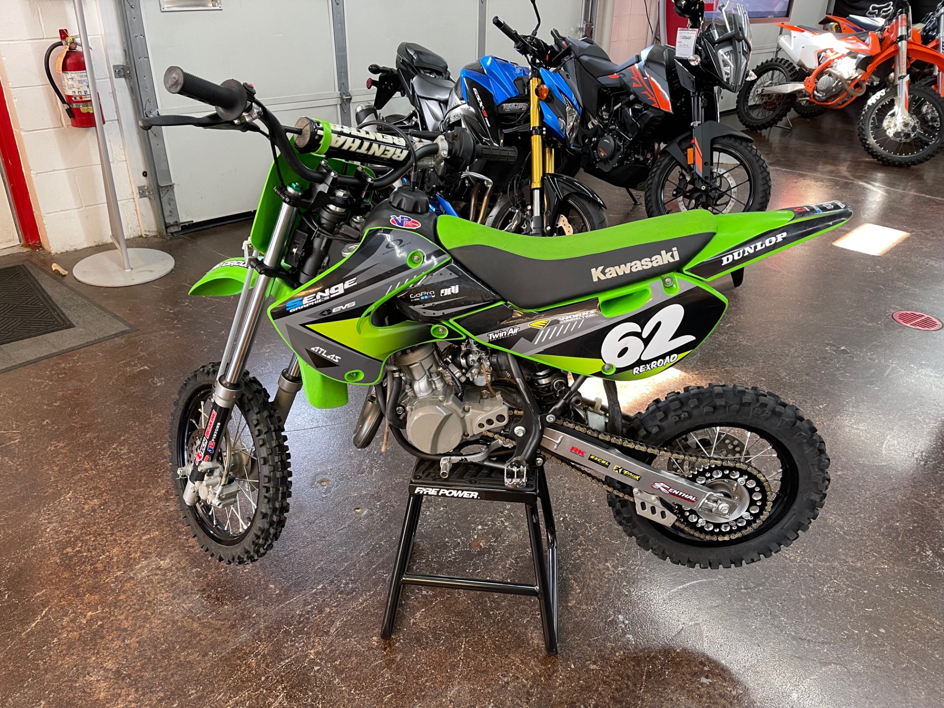 2021 Kawasaki KX 65 in Monroe, Michigan - Photo 1