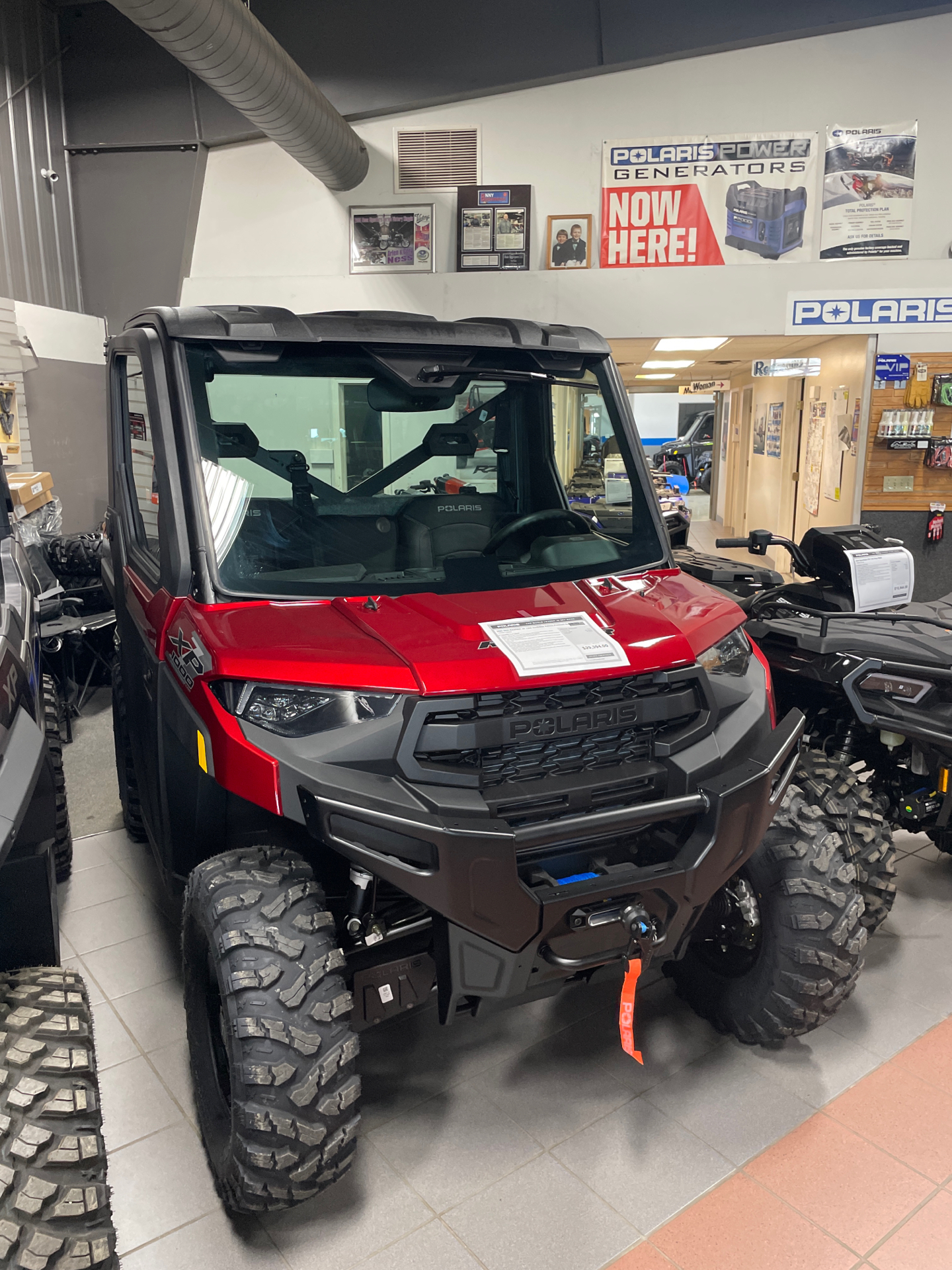 2025 Polaris Ranger XP 1000 NorthStar Edition Premium With Fixed Windshield in Adams Center, New York - Photo 2