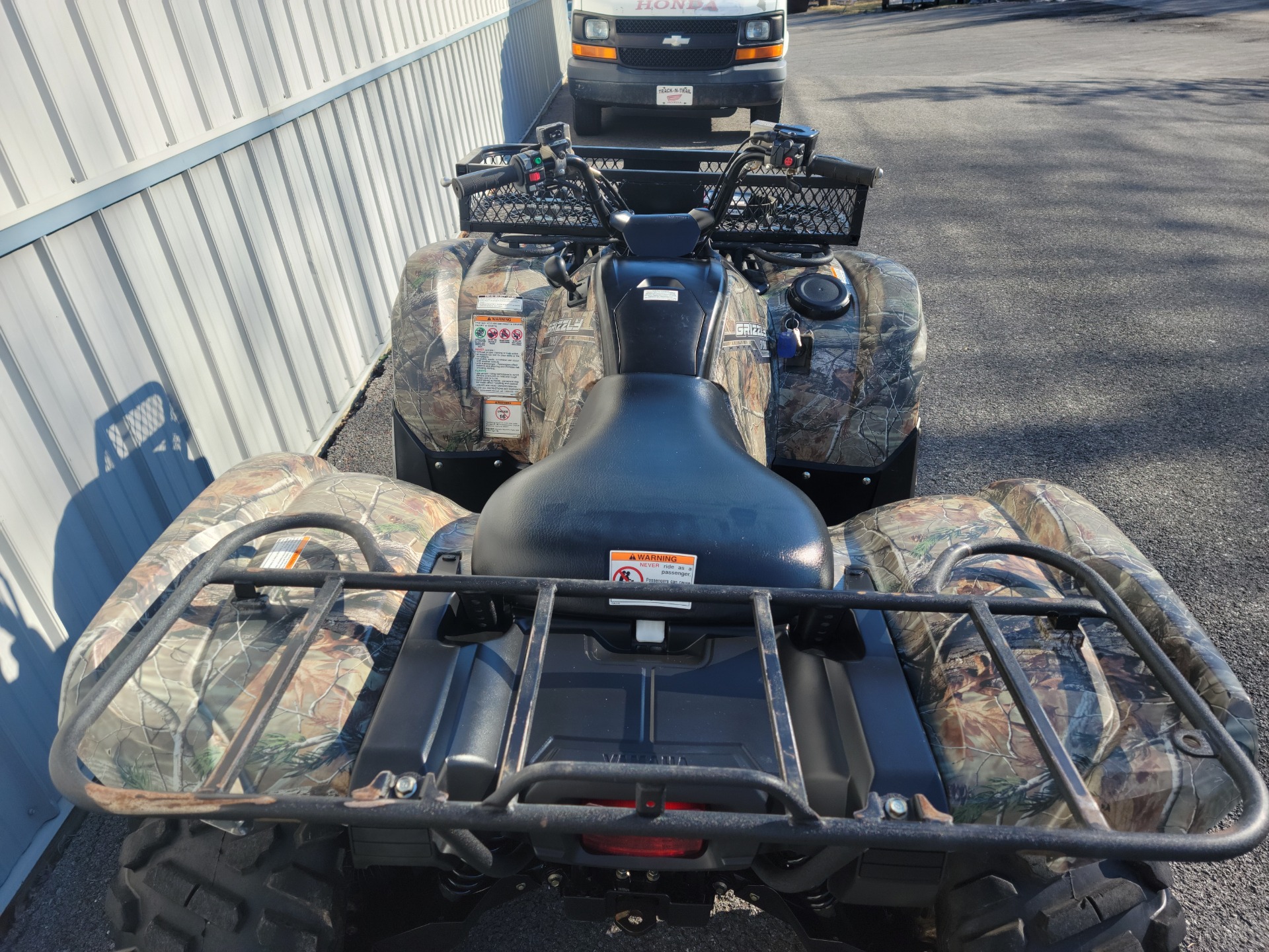 2015 Yamaha Grizzly 700 4x4 EPS in Spring Mills, Pennsylvania - Photo 8