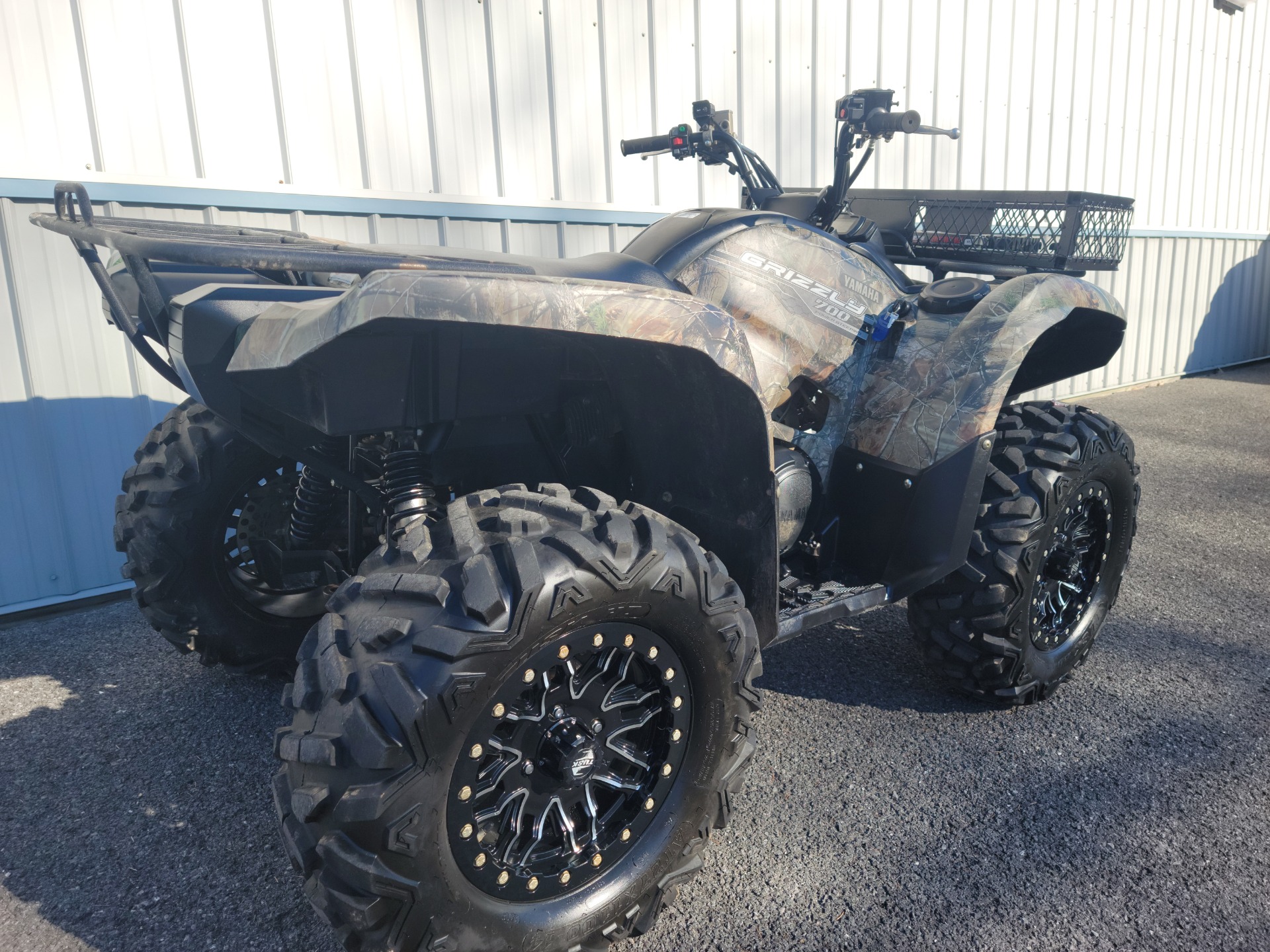 2015 Yamaha Grizzly 700 4x4 EPS in Spring Mills, Pennsylvania - Photo 9