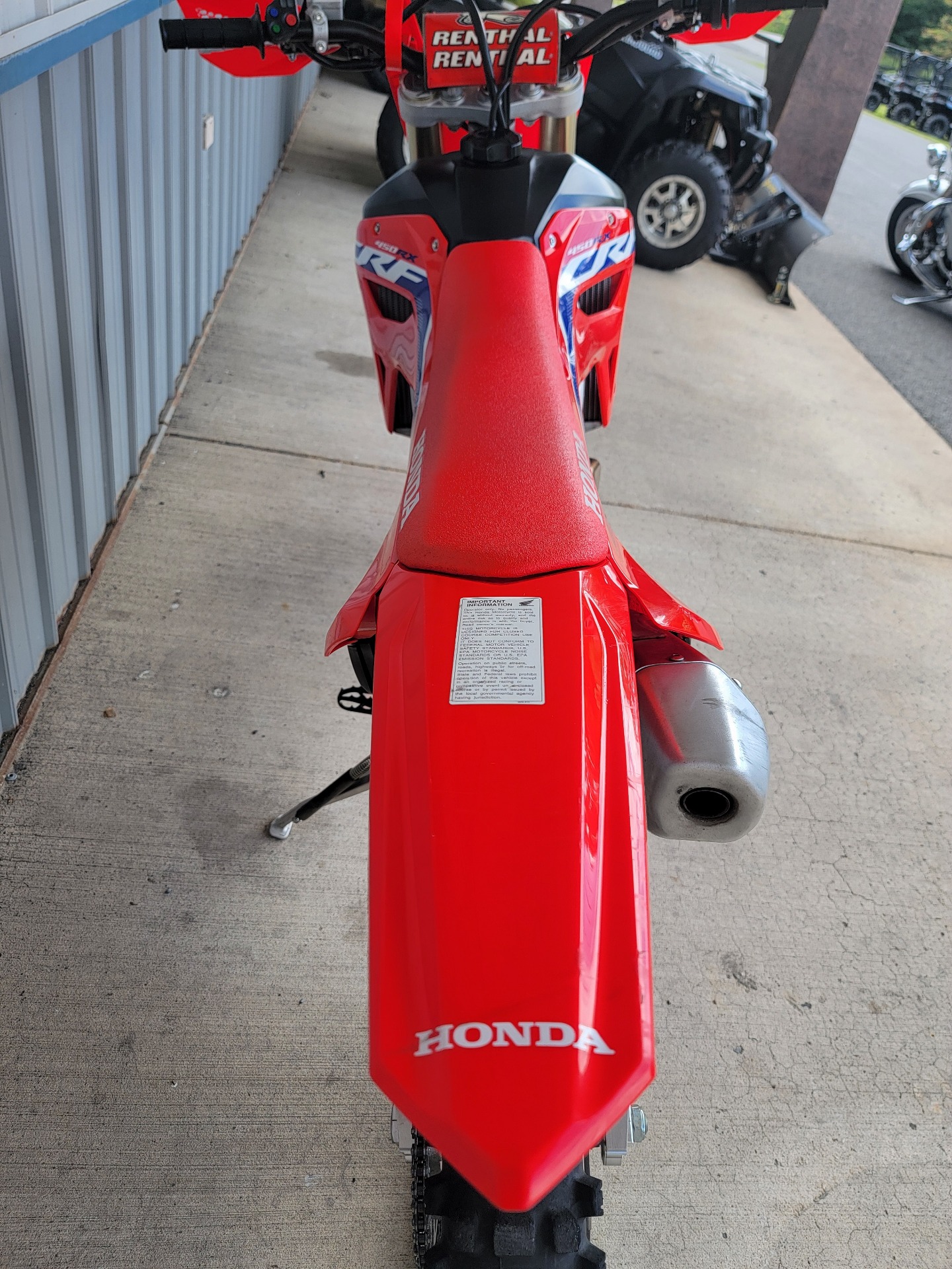 2021 Honda CRF450RX in Spring Mills, Pennsylvania - Photo 9