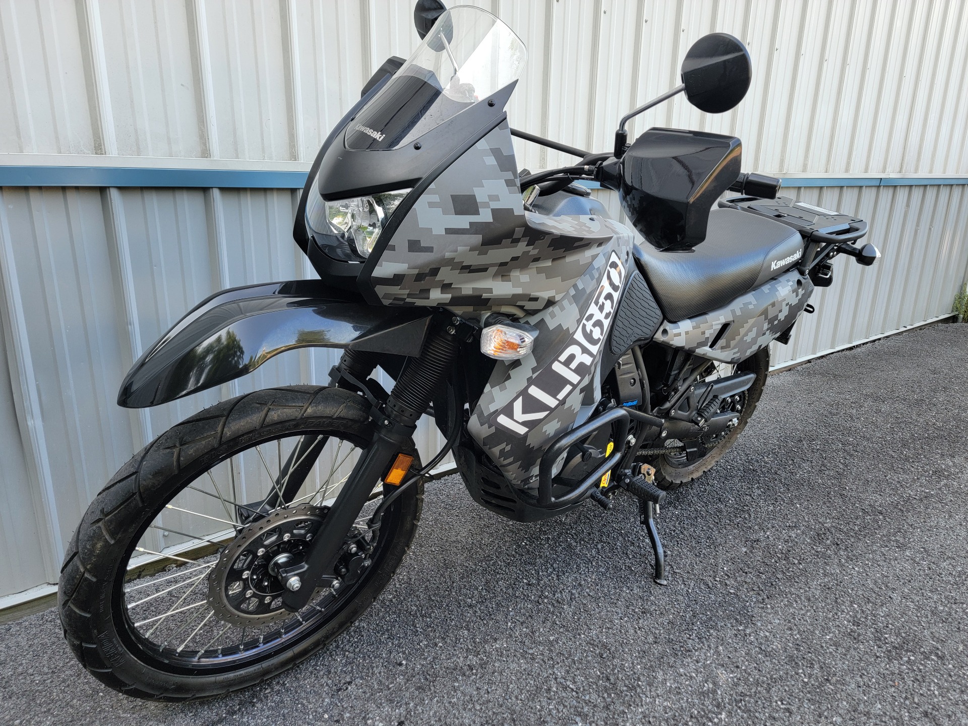 2018 Kawasaki KLR 650 Camo in Spring Mills, Pennsylvania - Photo 5